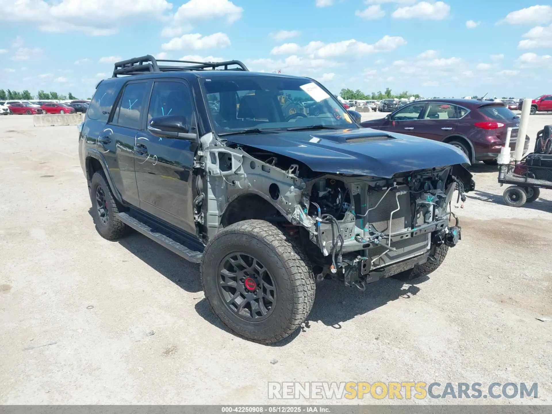 1 Photograph of a damaged car JTELU5JR5P6103476 TOYOTA 4RUNNER 2023