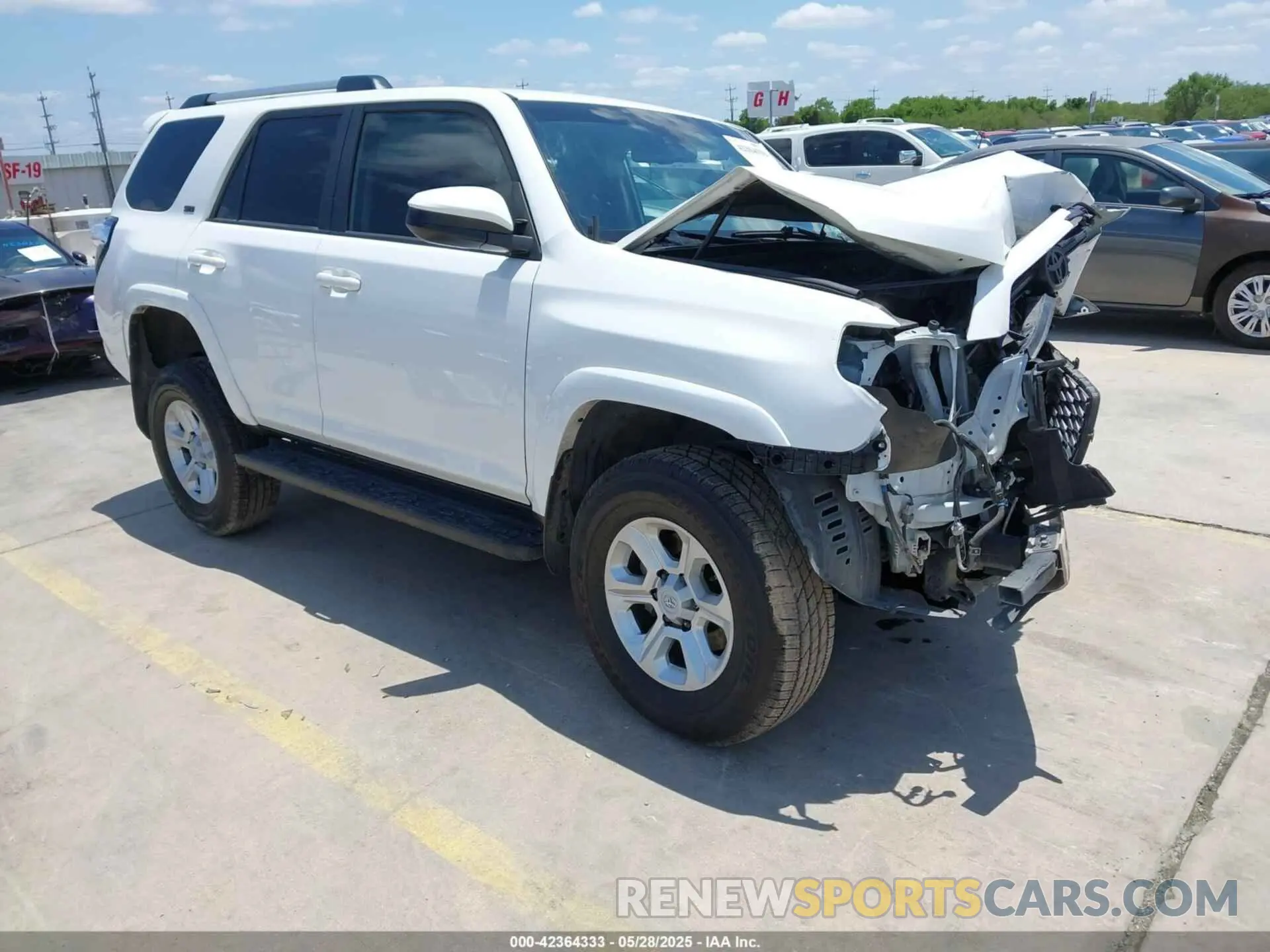 1 Photograph of a damaged car JTEMU5JR1P6141226 TOYOTA 4RUNNER 2023