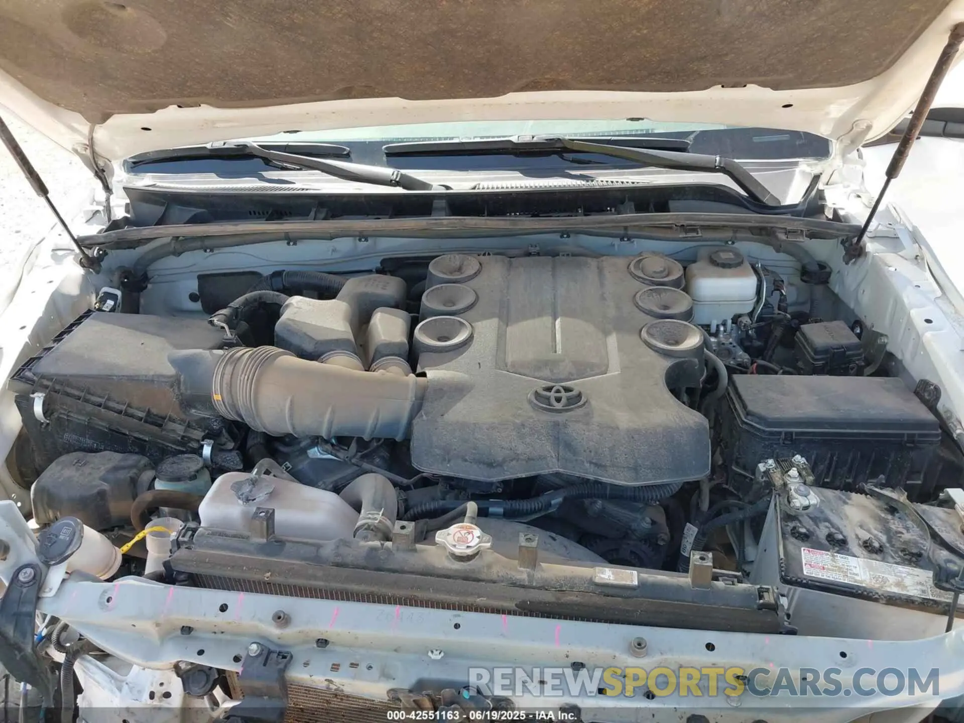 10 Photograph of a damaged car JTEMU5JR4P6169666 TOYOTA 4RUNNER 2023
