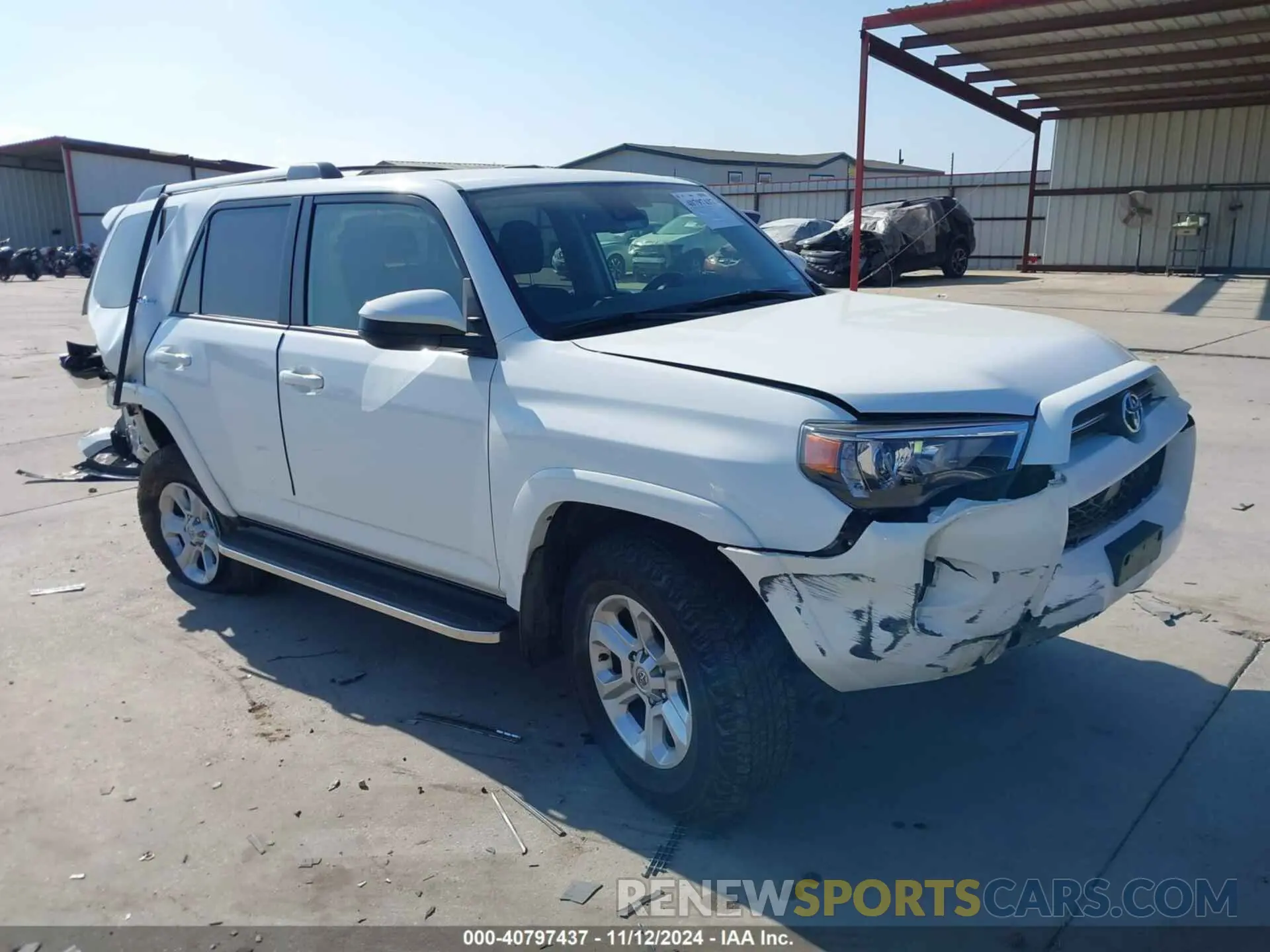 1 Photograph of a damaged car JTEMU5JR8P6090226 TOYOTA 4RUNNER 2023