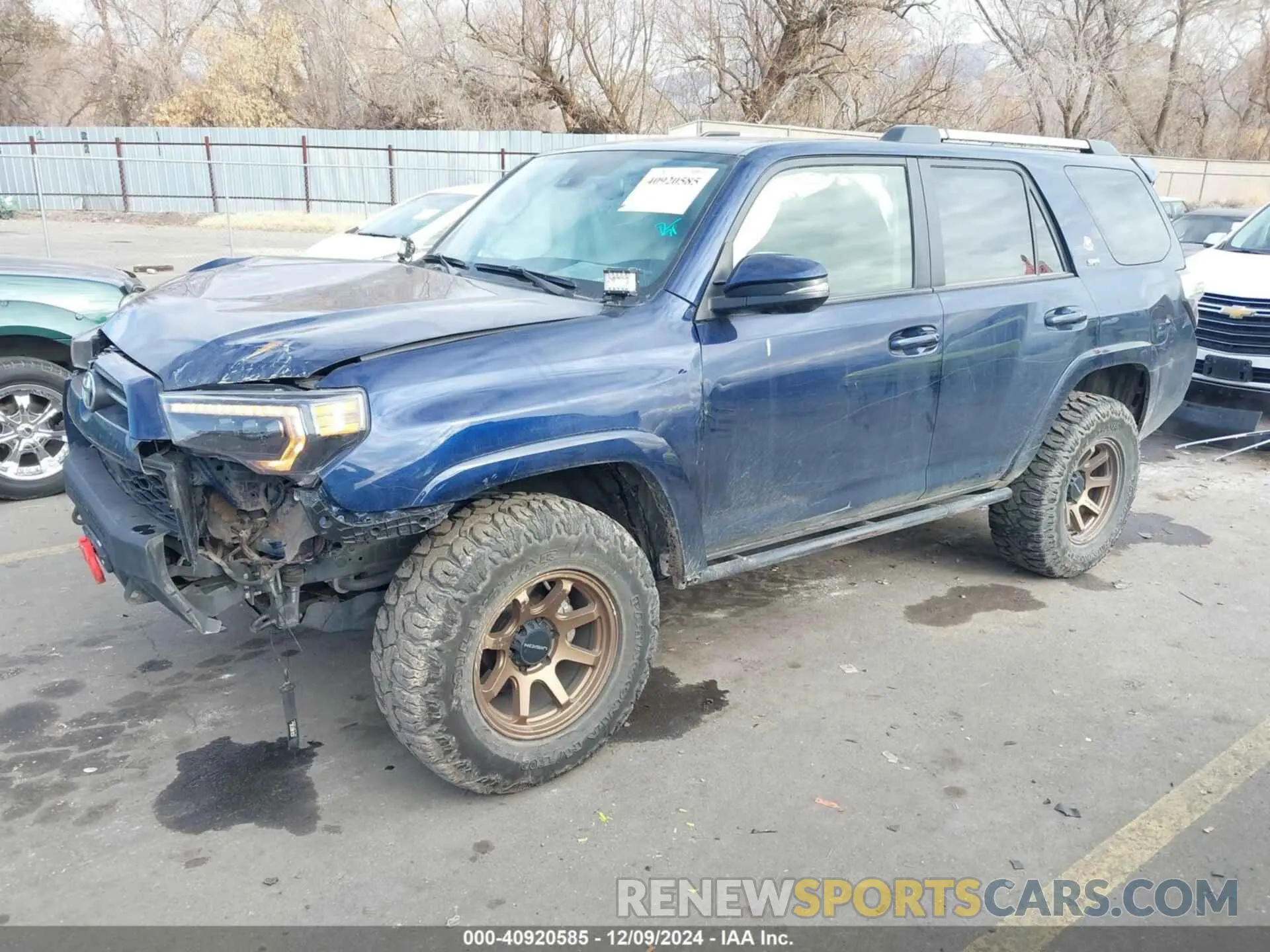 2 Фотография поврежденного автомобиля JTENU5JR3P6205514 TOYOTA 4RUNNER 2023