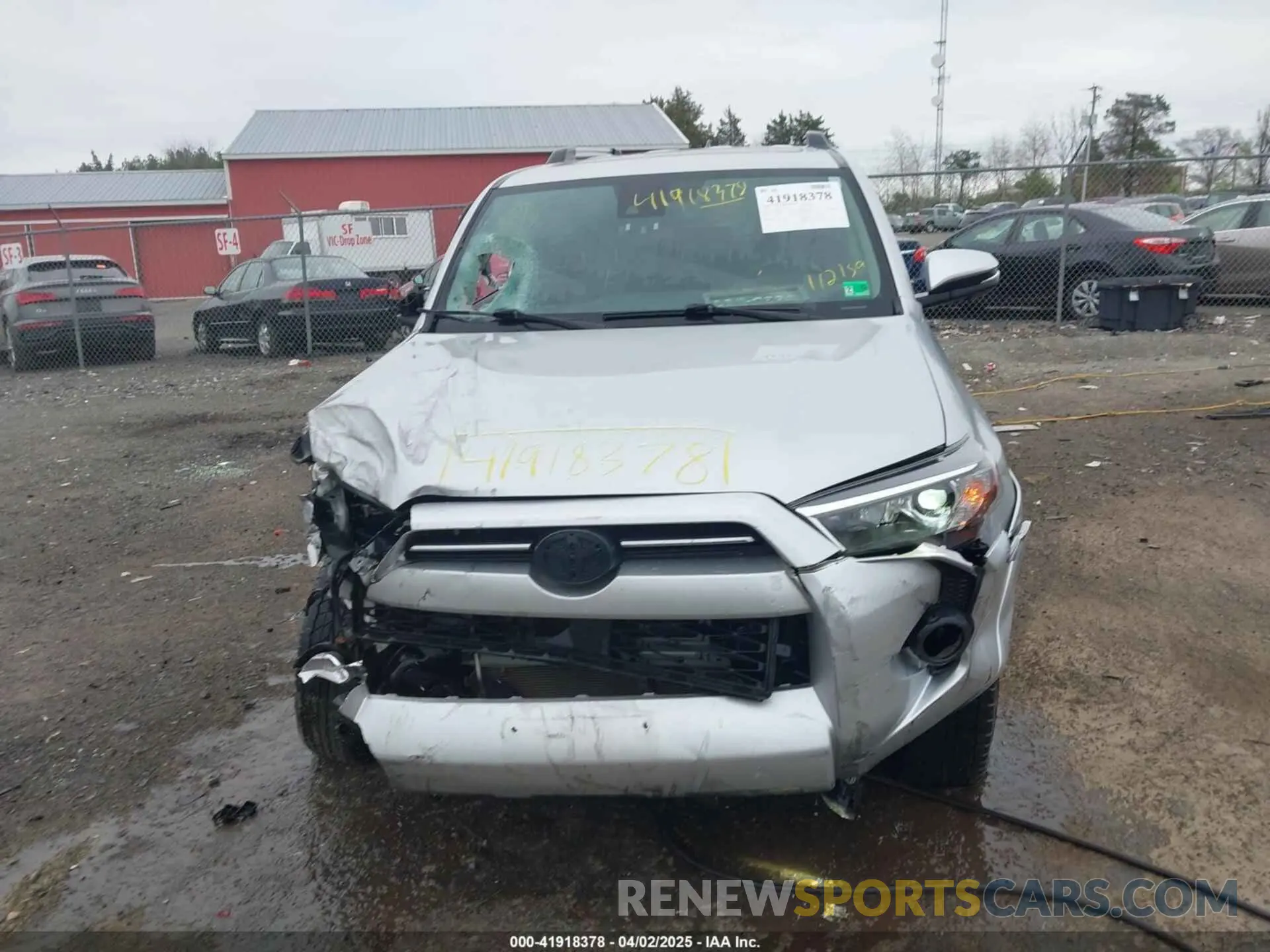 12 Photograph of a damaged car JTENU5JR4P6112159 TOYOTA 4RUNNER 2023
