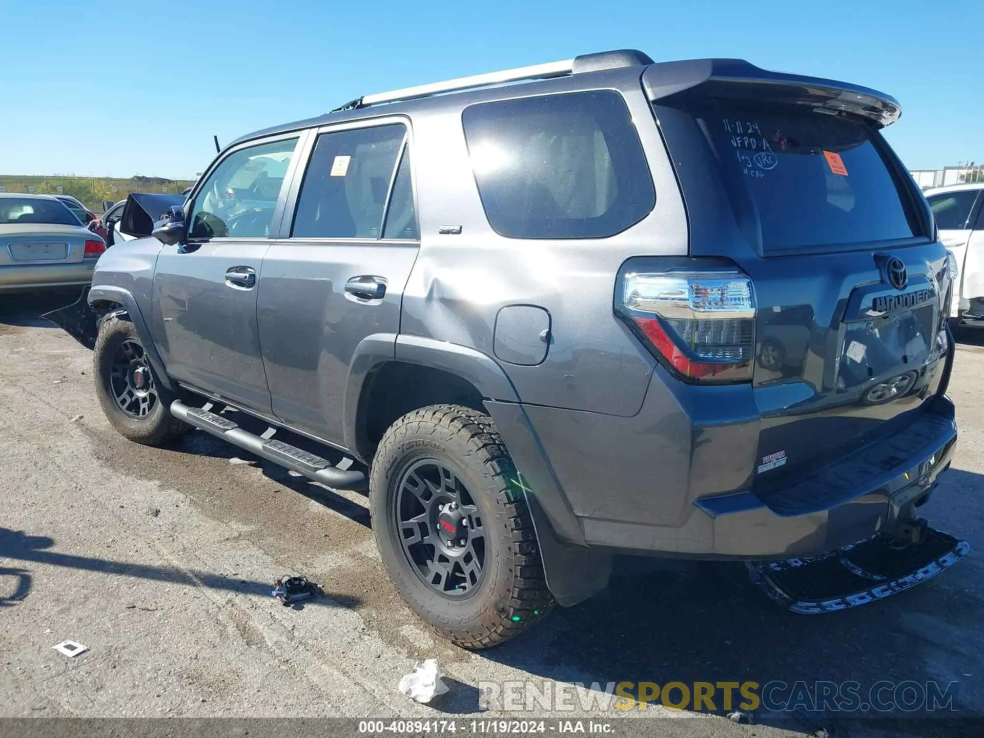 3 Photograph of a damaged car JTENU5JR5P6202999 TOYOTA 4RUNNER 2023