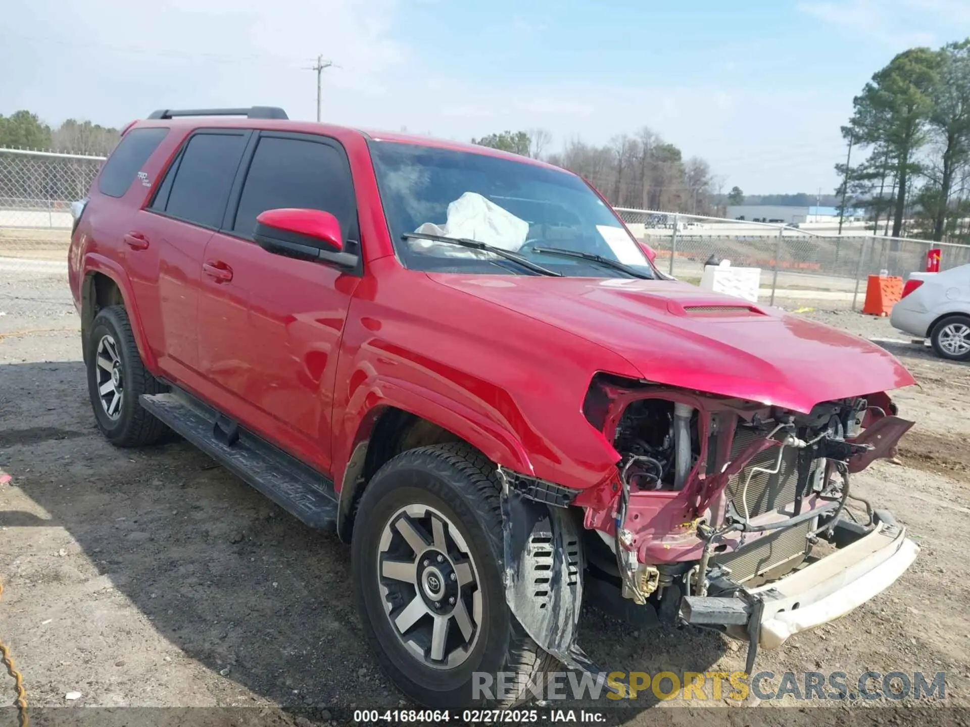 1 Фотография поврежденного автомобиля JTEPU5JR1P6134466 TOYOTA 4RUNNER 2023