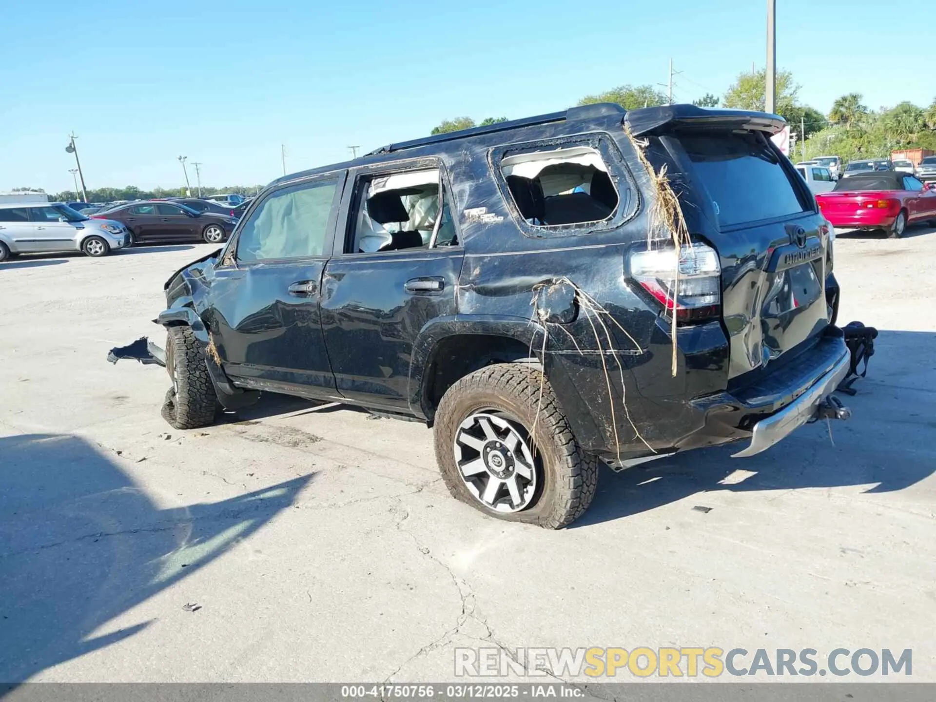 13 Photograph of a damaged car JTERU5JR1P6092244 TOYOTA 4RUNNER 2023