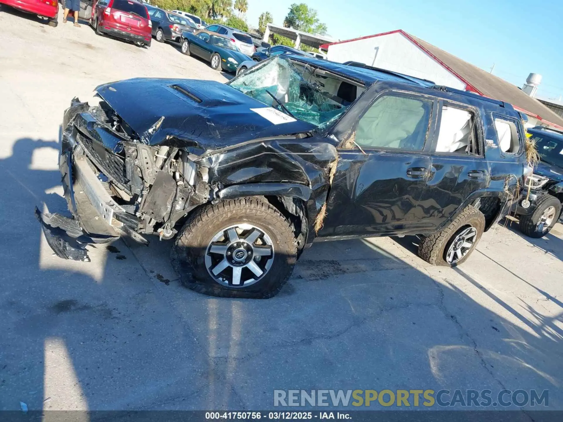 2 Photograph of a damaged car JTERU5JR1P6092244 TOYOTA 4RUNNER 2023