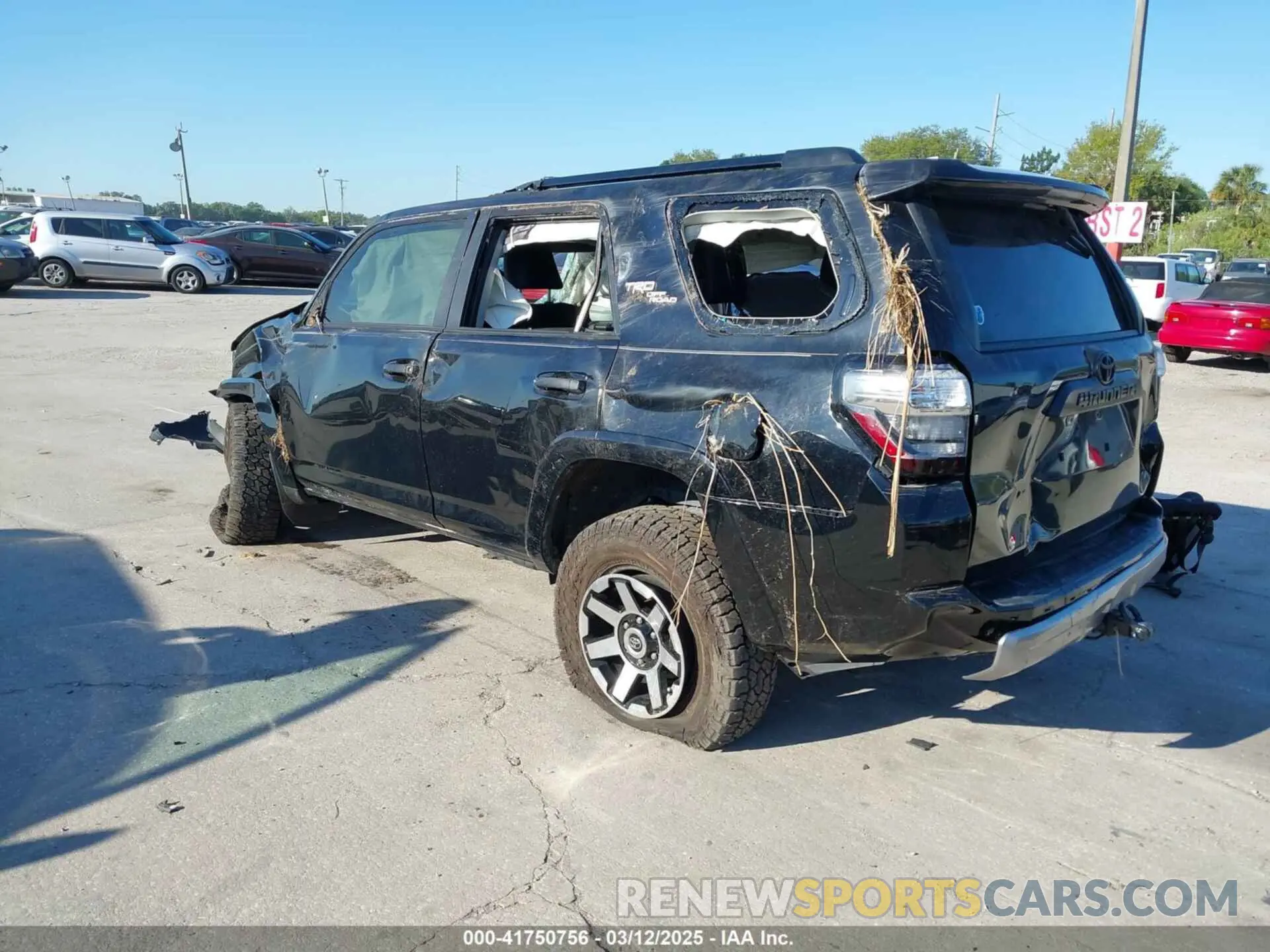 3 Photograph of a damaged car JTERU5JR1P6092244 TOYOTA 4RUNNER 2023