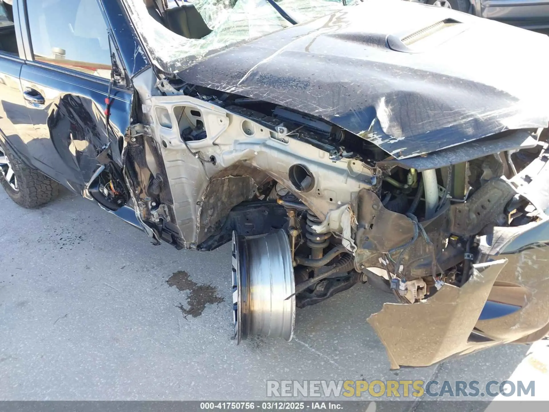 6 Photograph of a damaged car JTERU5JR1P6092244 TOYOTA 4RUNNER 2023