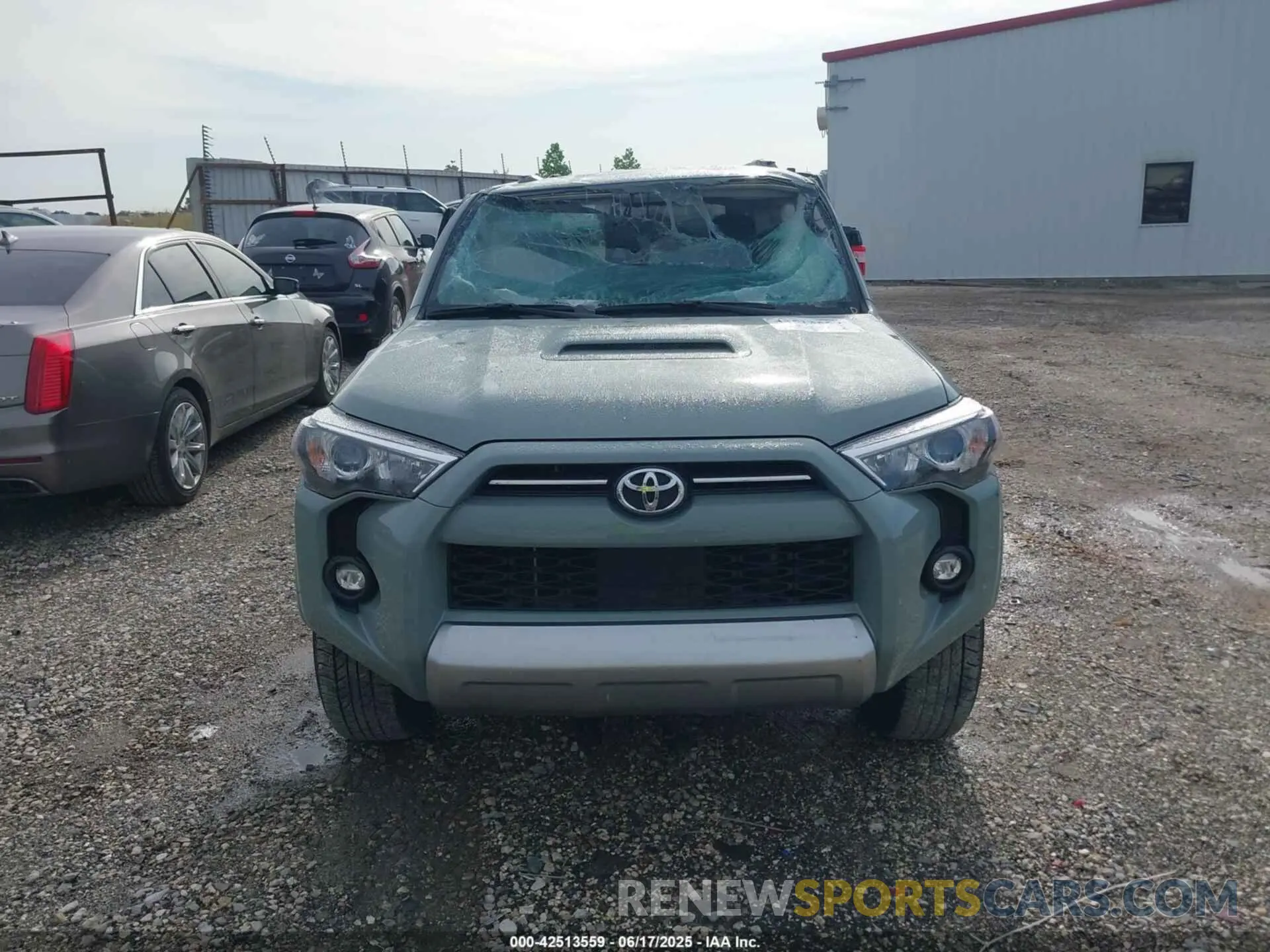 12 Photograph of a damaged car JTERU5JR4P6210352 TOYOTA 4RUNNER 2023
