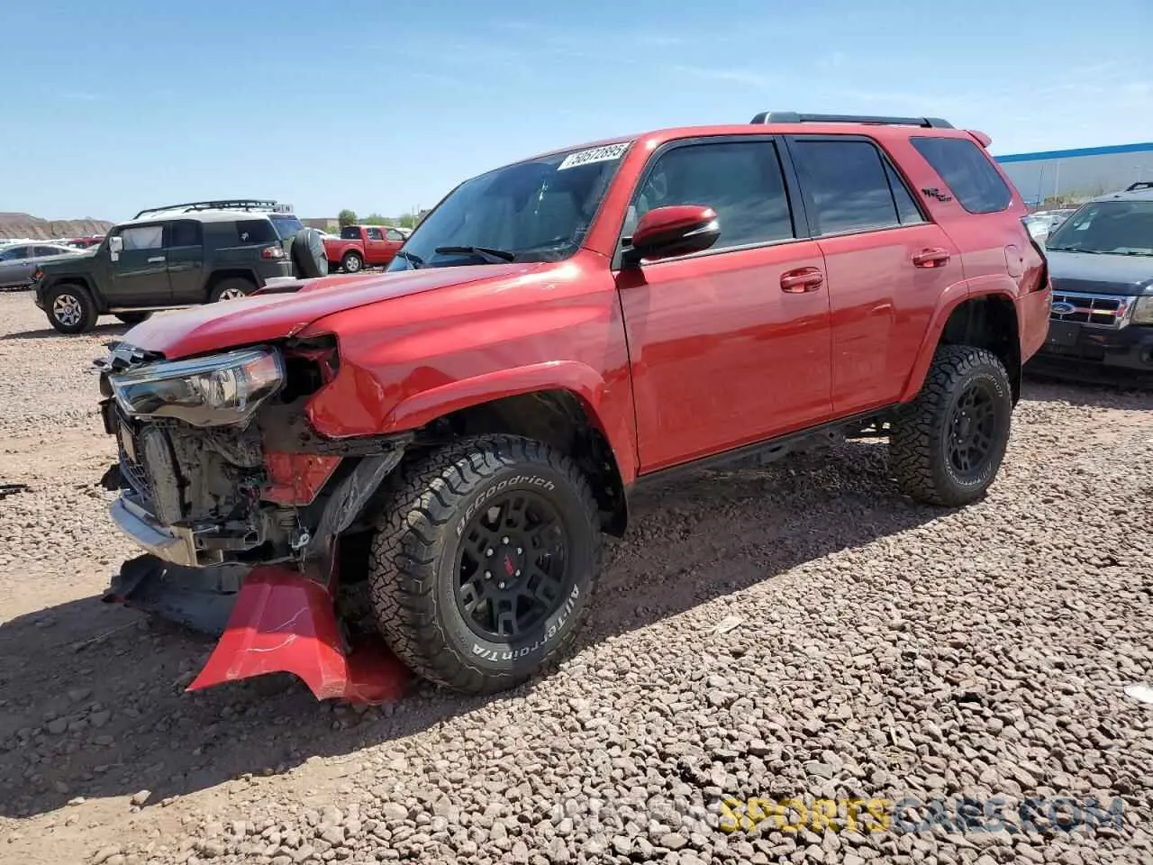 1 Фотография поврежденного автомобиля JTERU5JR8P6189795 TOYOTA 4RUNNER 2023