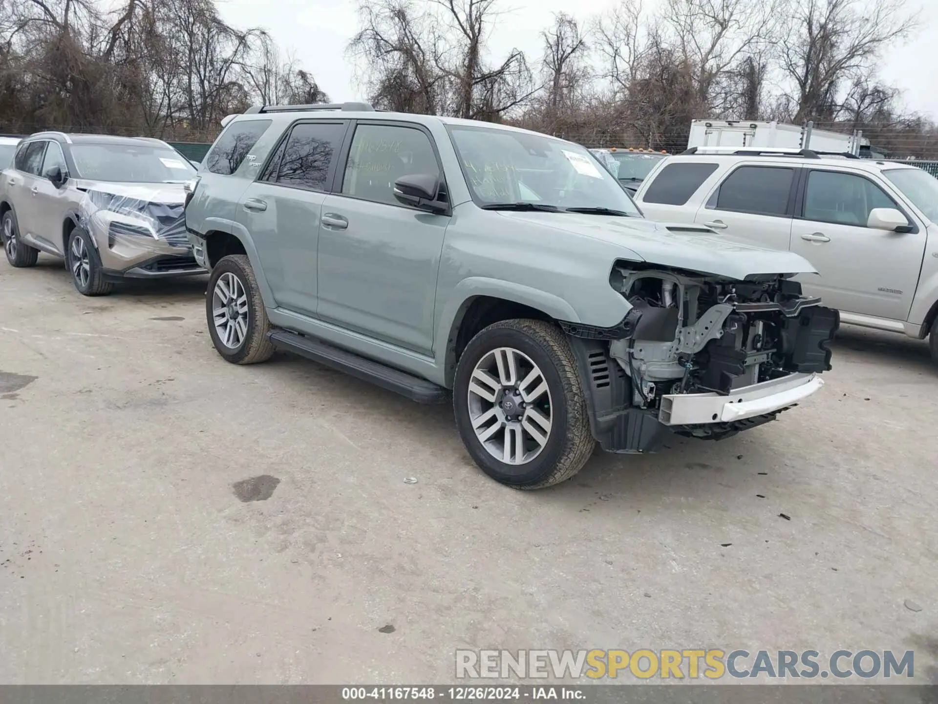 1 Фотография поврежденного автомобиля JTESU5JR4P6104307 TOYOTA 4RUNNER 2023