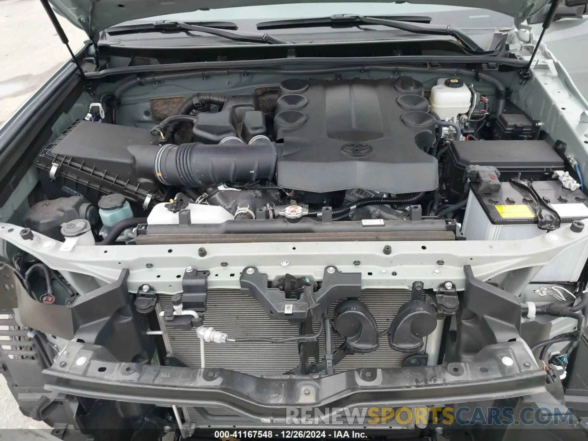 10 Фотография поврежденного автомобиля JTESU5JR4P6104307 TOYOTA 4RUNNER 2023