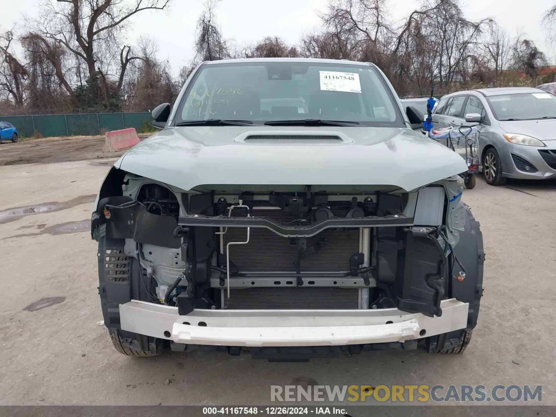 12 Фотография поврежденного автомобиля JTESU5JR4P6104307 TOYOTA 4RUNNER 2023