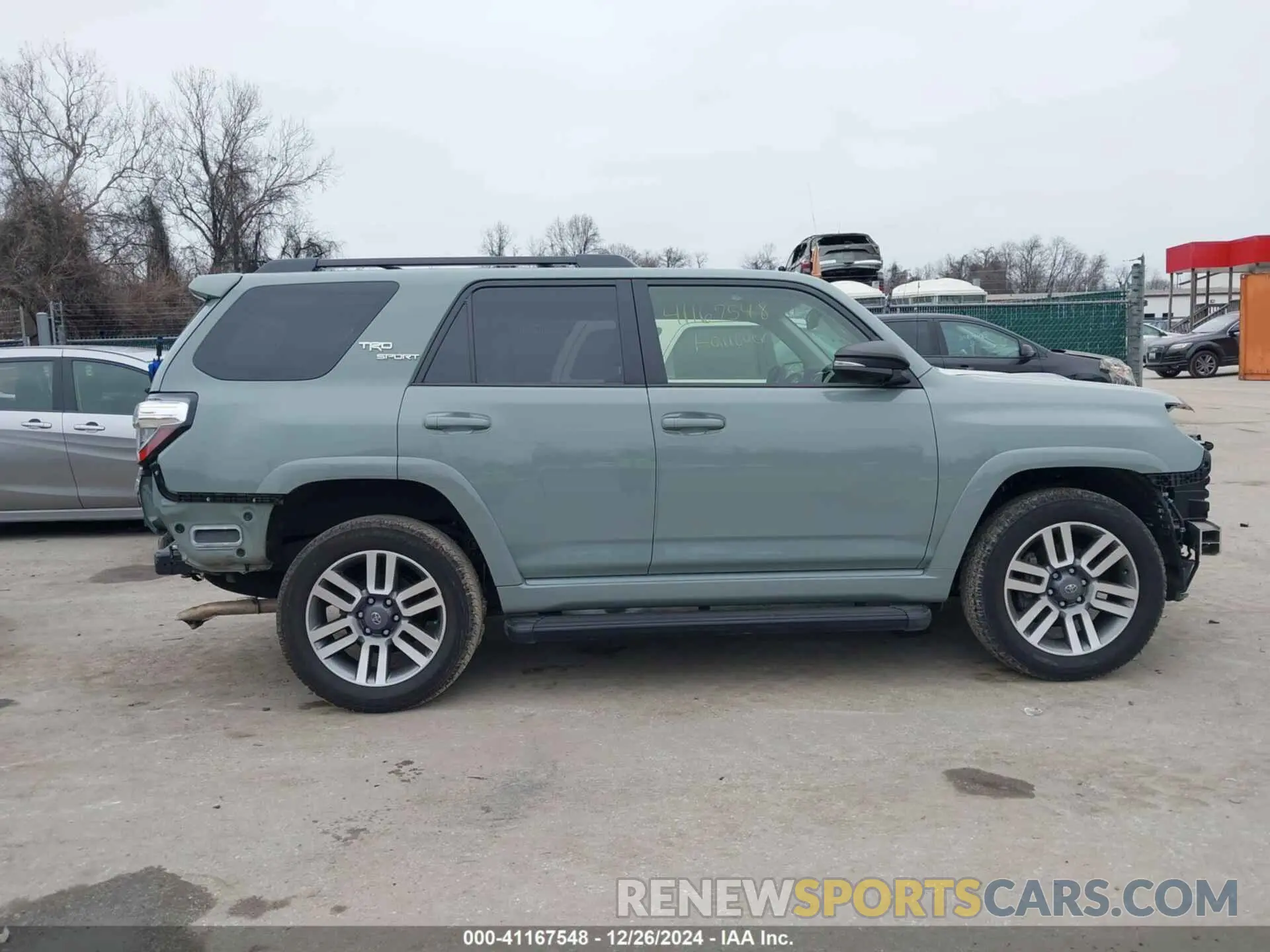 13 Фотография поврежденного автомобиля JTESU5JR4P6104307 TOYOTA 4RUNNER 2023