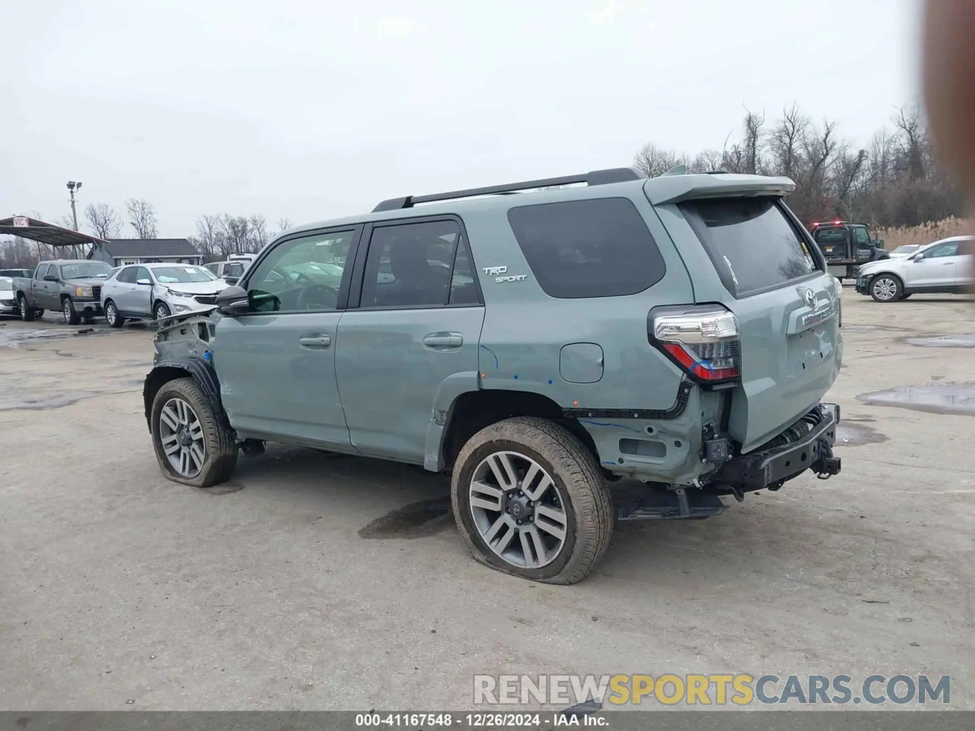 14 Фотография поврежденного автомобиля JTESU5JR4P6104307 TOYOTA 4RUNNER 2023