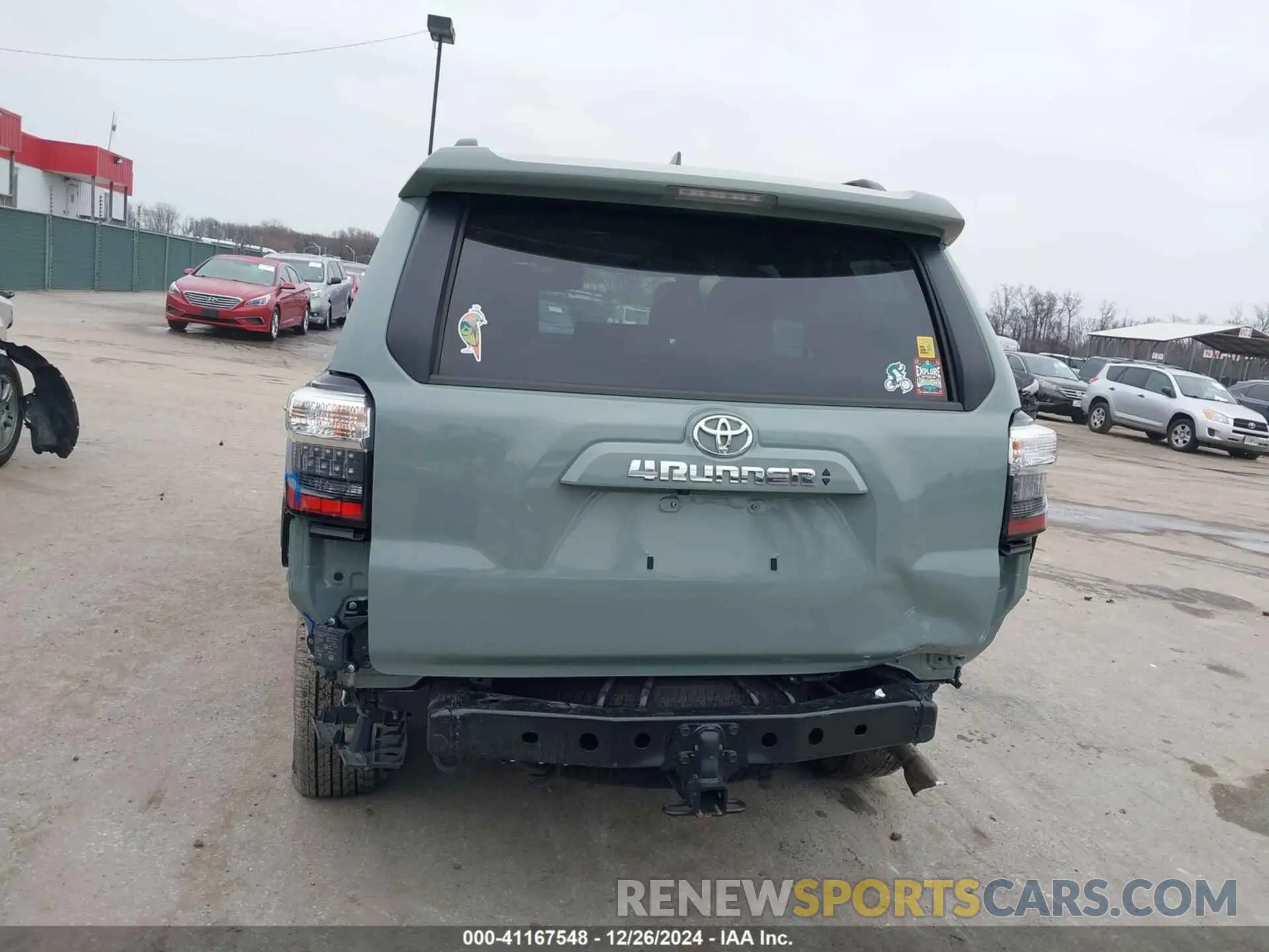 16 Фотография поврежденного автомобиля JTESU5JR4P6104307 TOYOTA 4RUNNER 2023