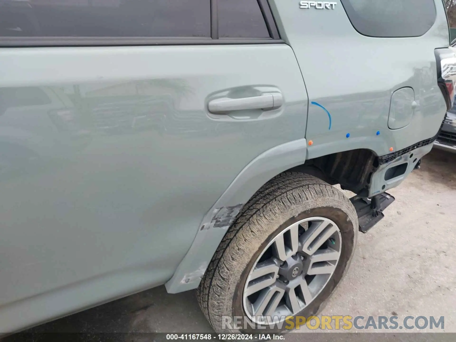 19 Фотография поврежденного автомобиля JTESU5JR4P6104307 TOYOTA 4RUNNER 2023