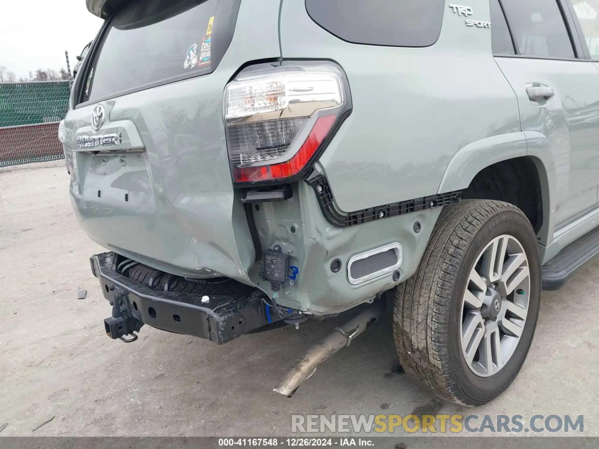 21 Фотография поврежденного автомобиля JTESU5JR4P6104307 TOYOTA 4RUNNER 2023