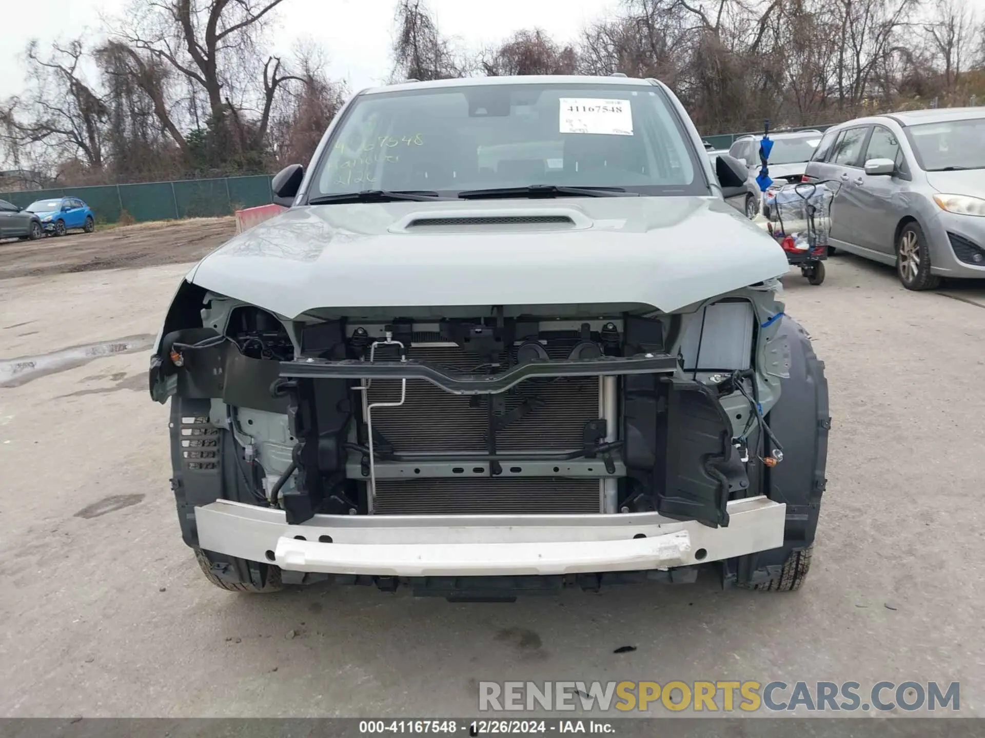 6 Фотография поврежденного автомобиля JTESU5JR4P6104307 TOYOTA 4RUNNER 2023