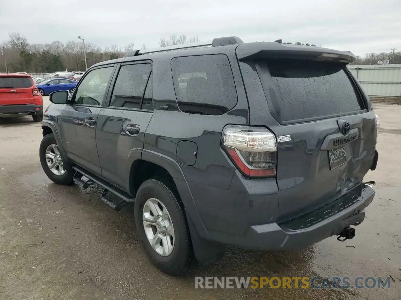2 Фотография поврежденного автомобиля JTEEU5JR1R5314997 TOYOTA 4RUNNER 2024