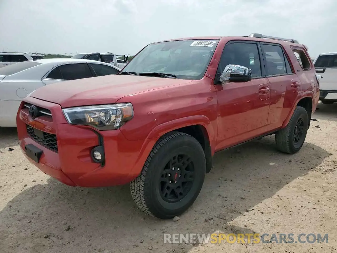 1 Фотография поврежденного автомобиля JTEEU5JR2R5308853 TOYOTA 4RUNNER 2024