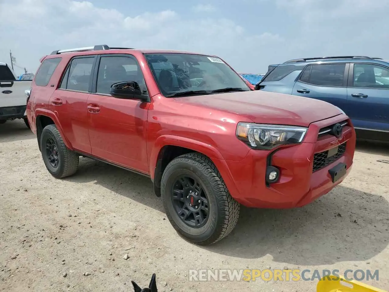 4 Фотография поврежденного автомобиля JTEEU5JR2R5308853 TOYOTA 4RUNNER 2024