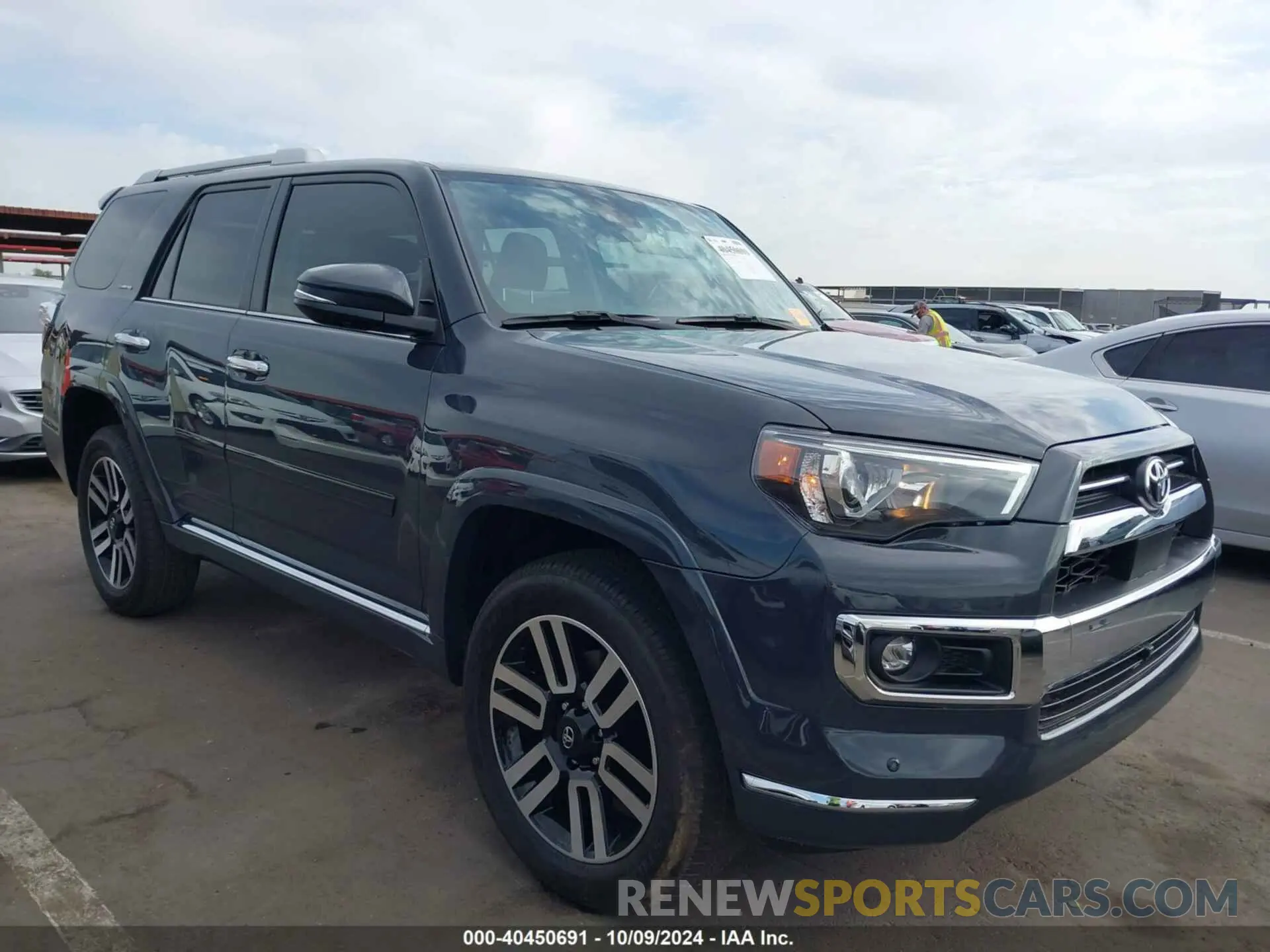 1 Photograph of a damaged car JTEKU5JR0R6237553 TOYOTA 4RUNNER 2024