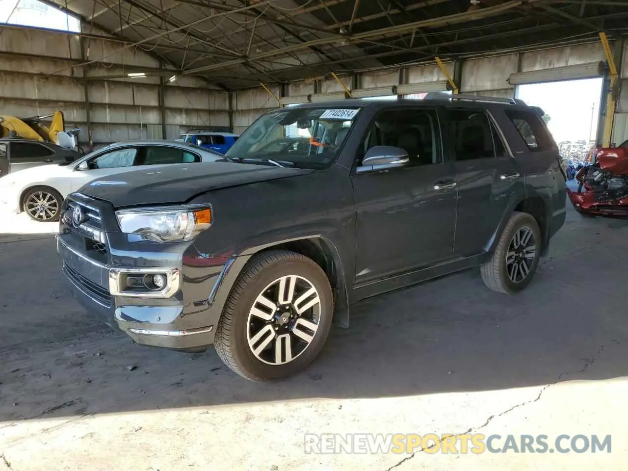 1 Photograph of a damaged car JTEKU5JR2R6259196 TOYOTA 4RUNNER 2024
