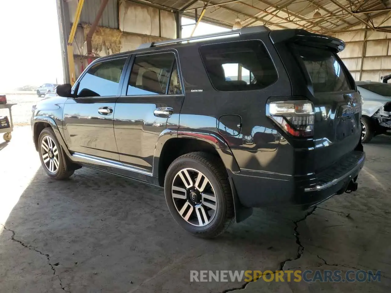 2 Photograph of a damaged car JTEKU5JR2R6259196 TOYOTA 4RUNNER 2024