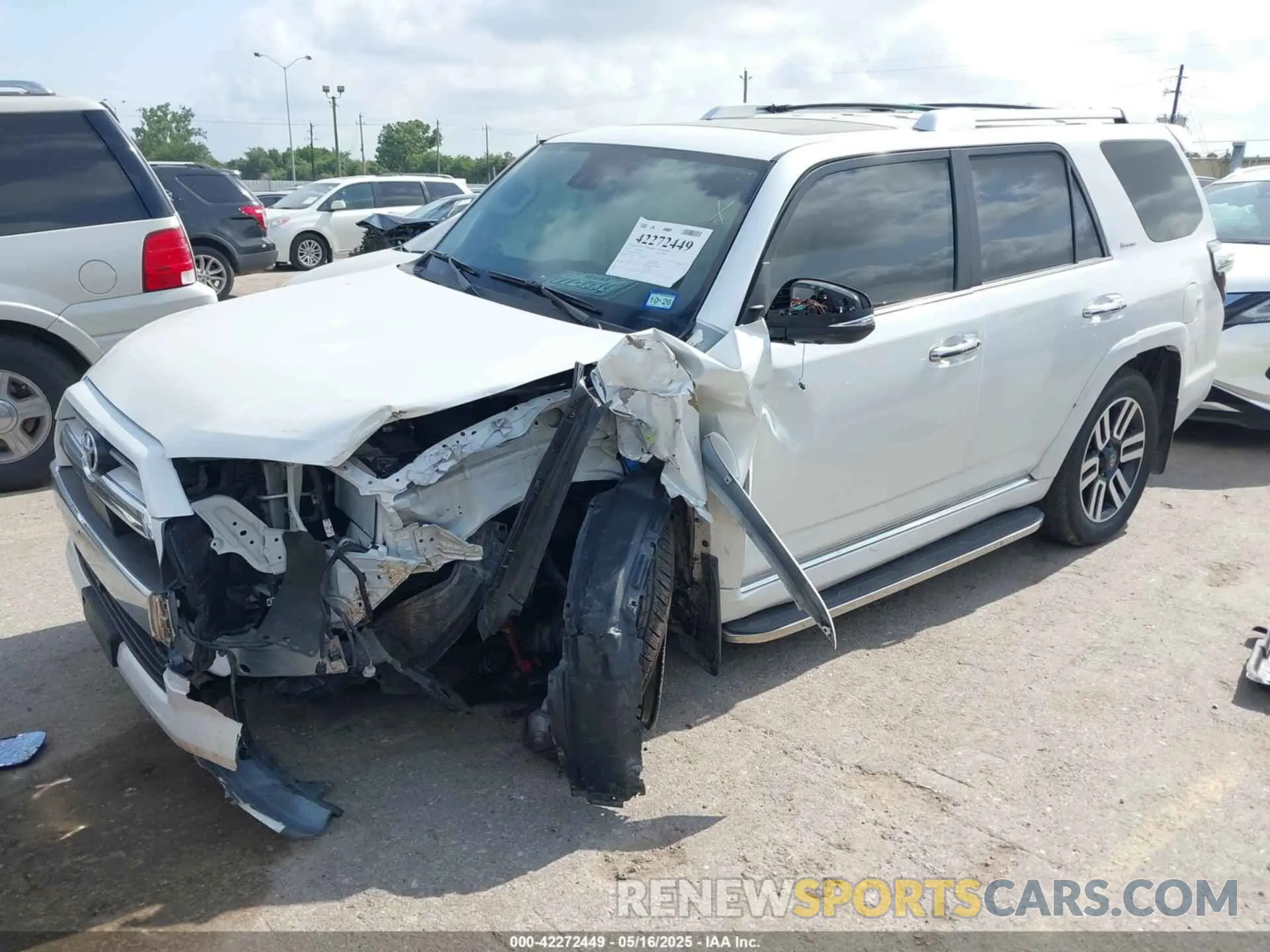 2 Photograph of a damaged car JTEKU5JR2R6303259 TOYOTA 4RUNNER 2024