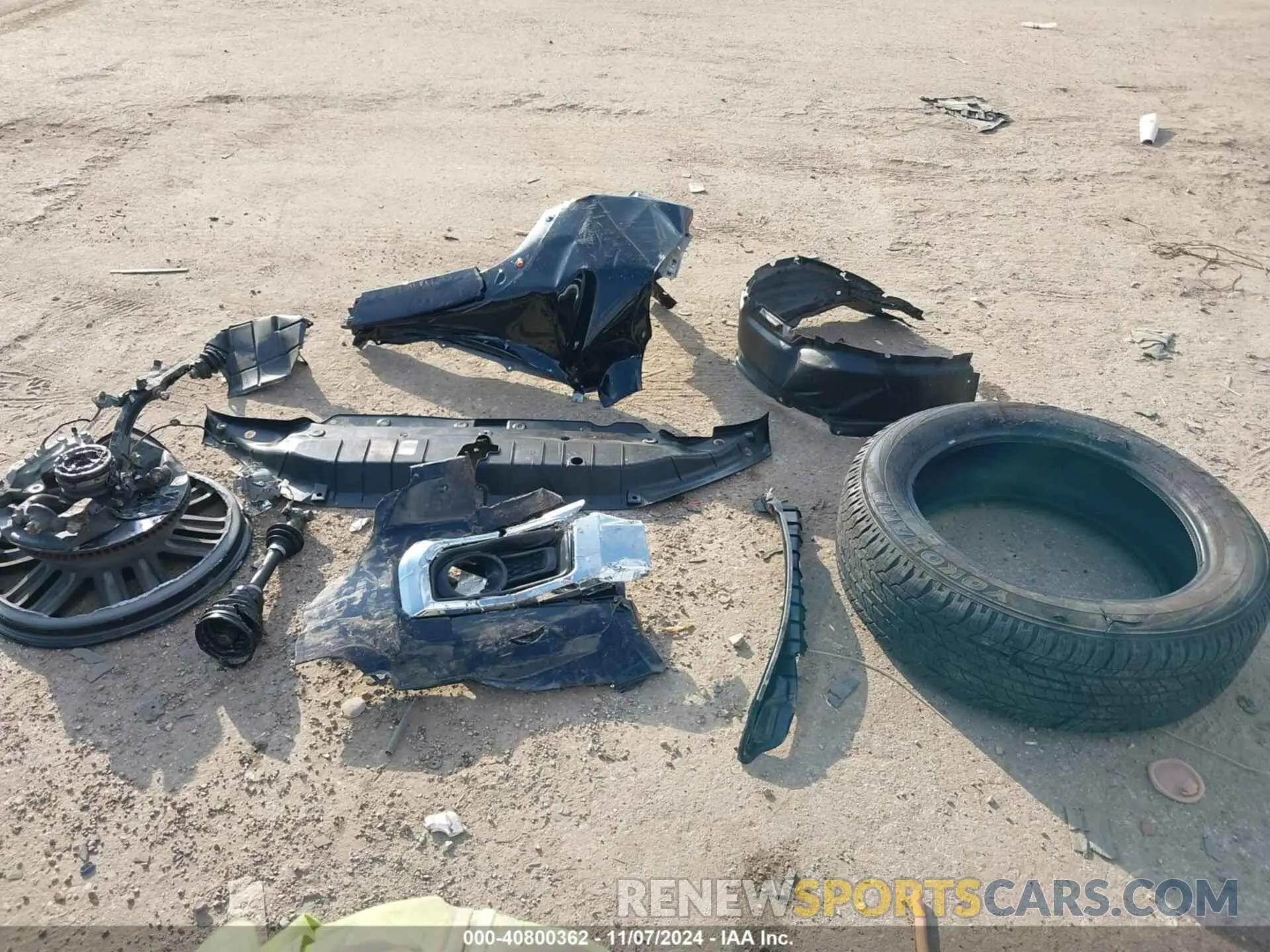 11 Фотография поврежденного автомобиля JTEKU5JR5R6242439 TOYOTA 4RUNNER 2024