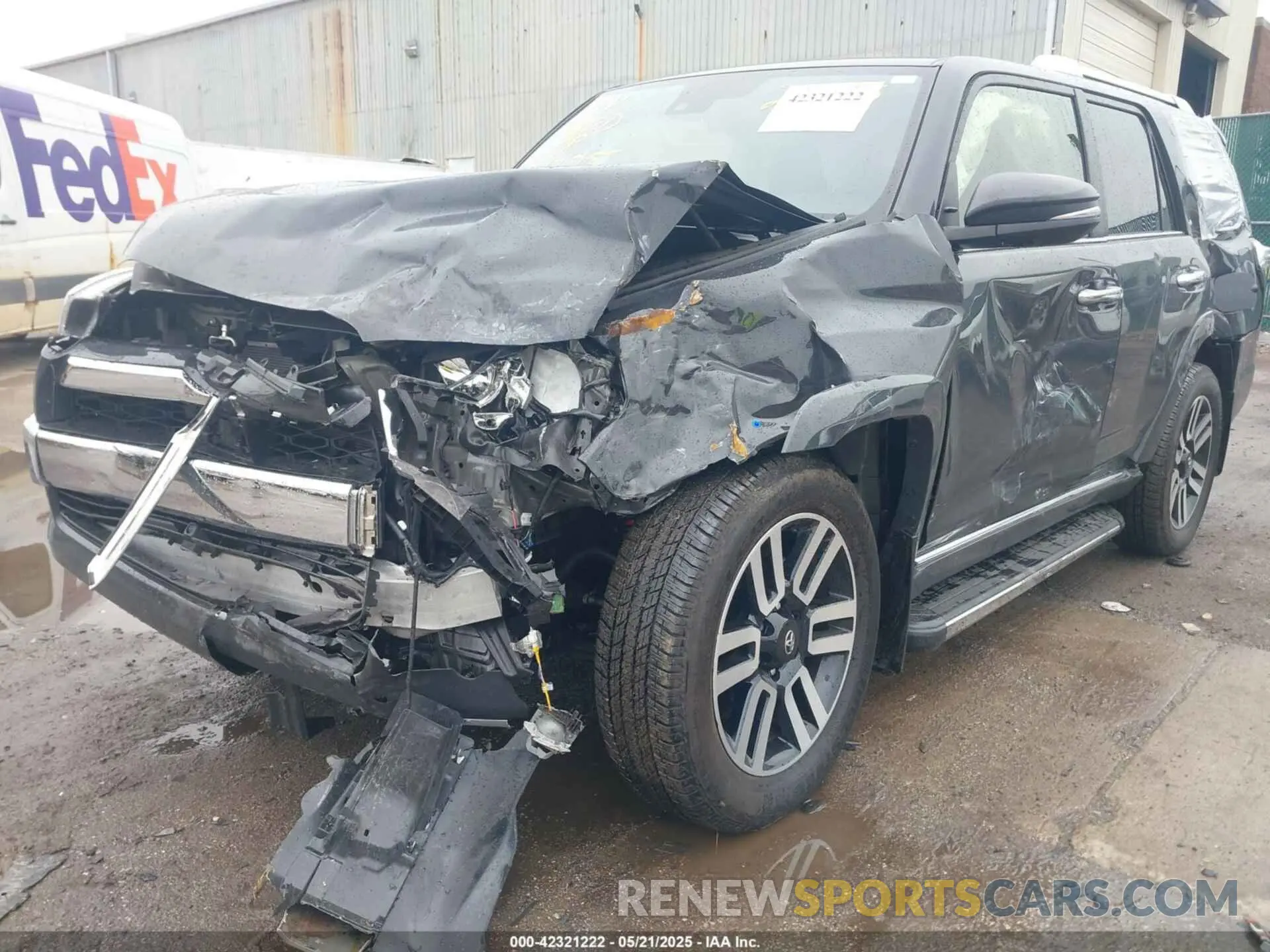 6 Фотография поврежденного автомобиля JTEKU5JR5R6280415 TOYOTA 4RUNNER 2024