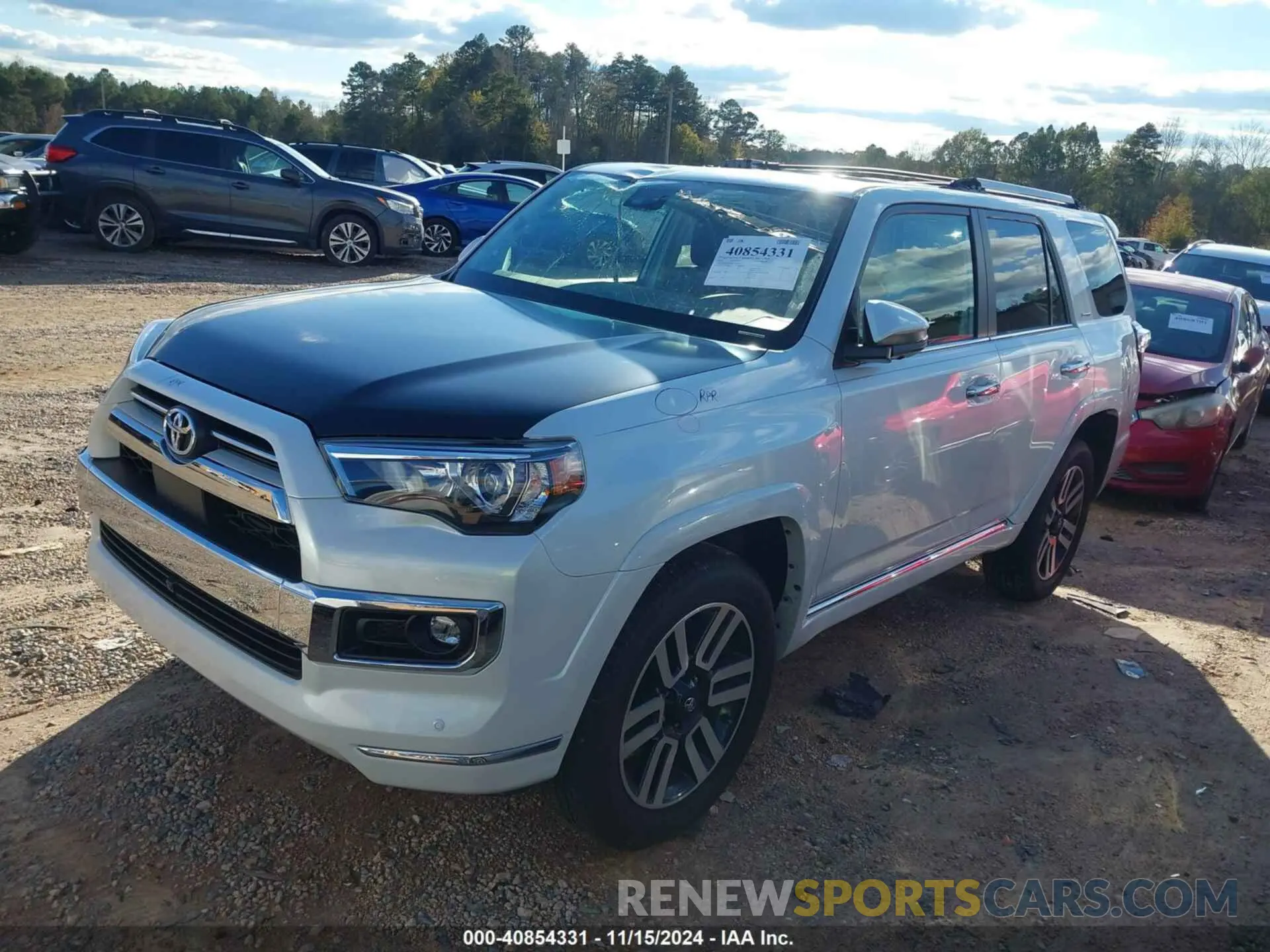 2 Фотография поврежденного автомобиля JTEKU5JR8R6253810 TOYOTA 4RUNNER 2024