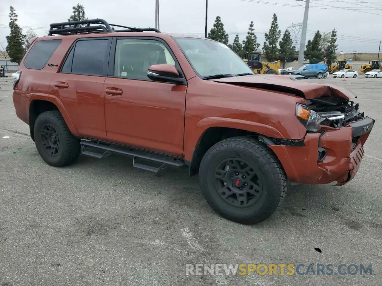 4 Photograph of a damaged car JTELU5JR0R6259444 TOYOTA 4RUNNER 2024