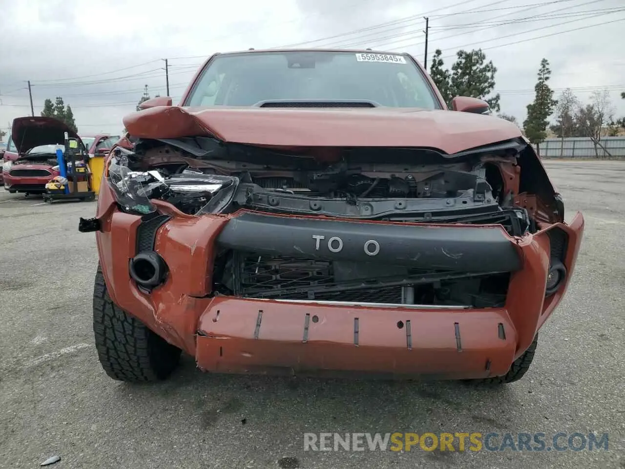 5 Photograph of a damaged car JTELU5JR0R6259444 TOYOTA 4RUNNER 2024