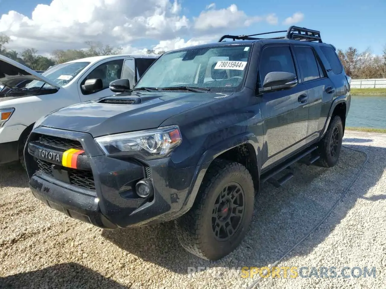 1 Photograph of a damaged car JTELU5JR4R6231503 TOYOTA 4RUNNER 2024