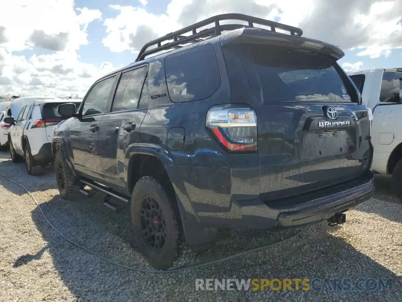 2 Photograph of a damaged car JTELU5JR4R6231503 TOYOTA 4RUNNER 2024