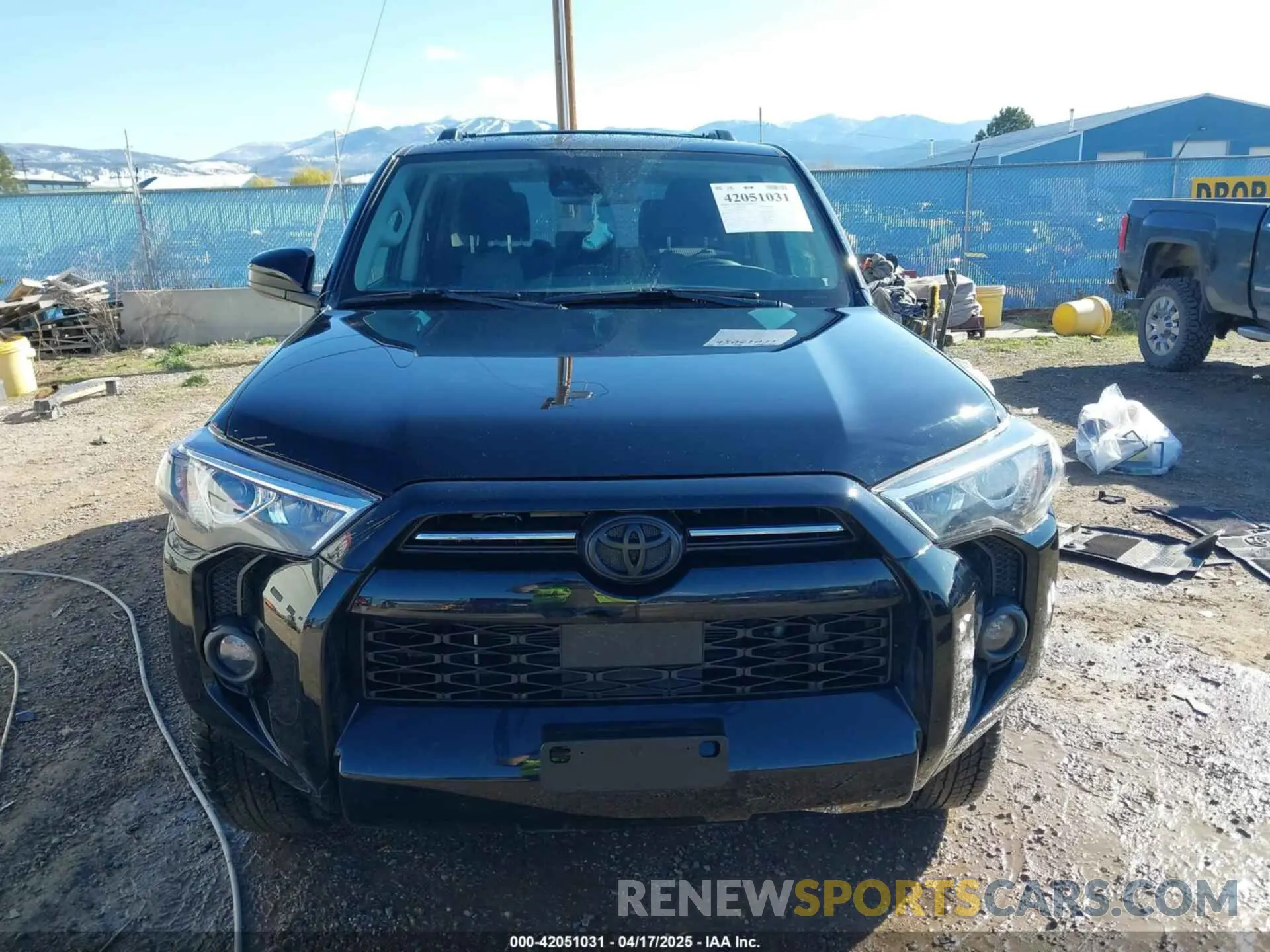 13 Photograph of a damaged car JTEMU5JR1R6299617 TOYOTA 4RUNNER 2024