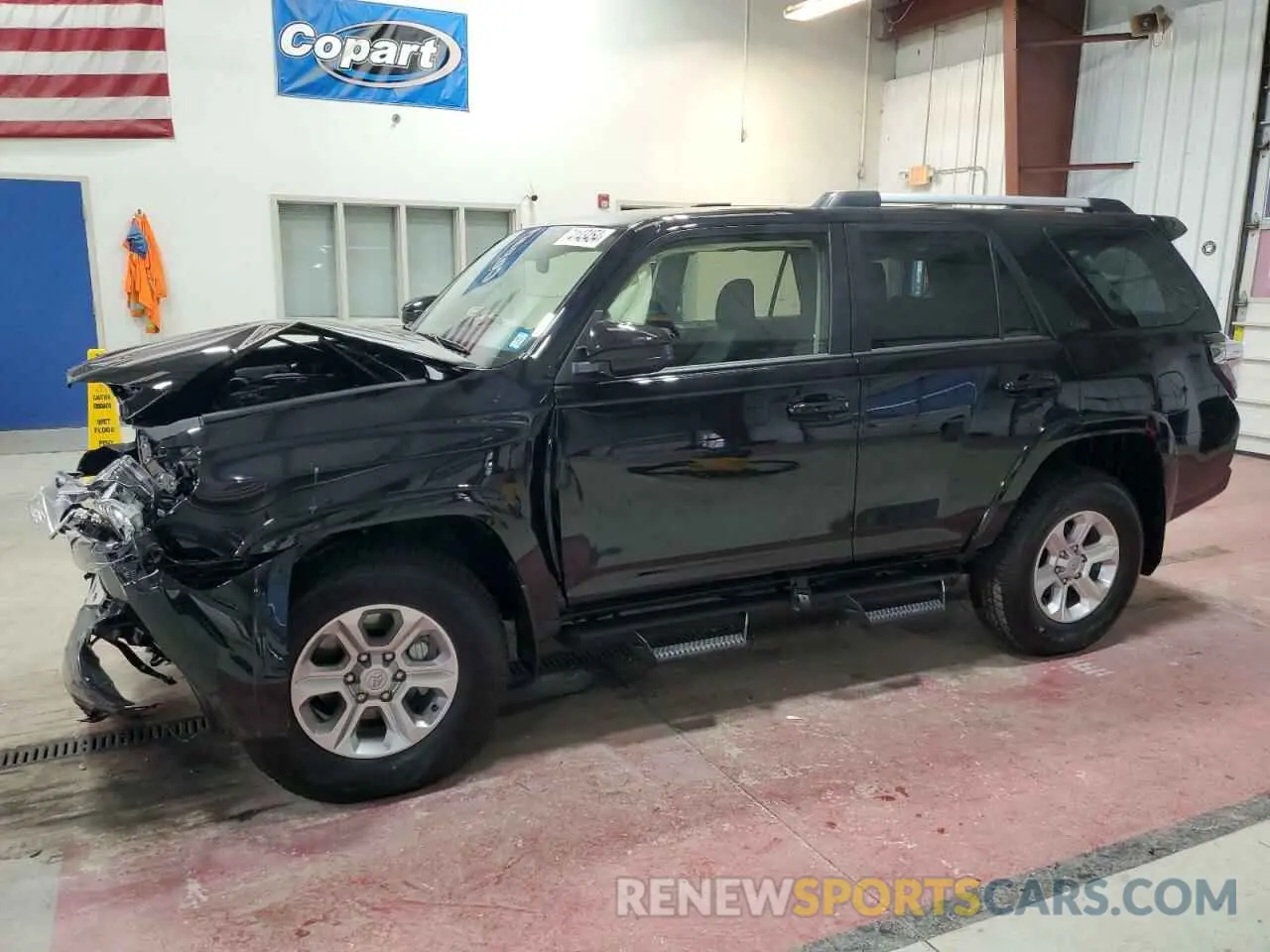 1 Фотография поврежденного автомобиля JTEMU5JR3R6306227 TOYOTA 4RUNNER 2024