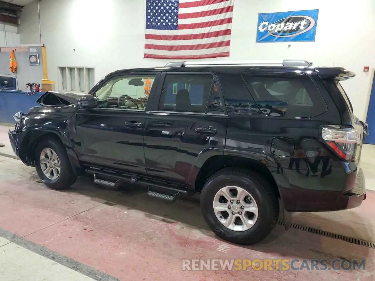 2 Фотография поврежденного автомобиля JTEMU5JR3R6306227 TOYOTA 4RUNNER 2024