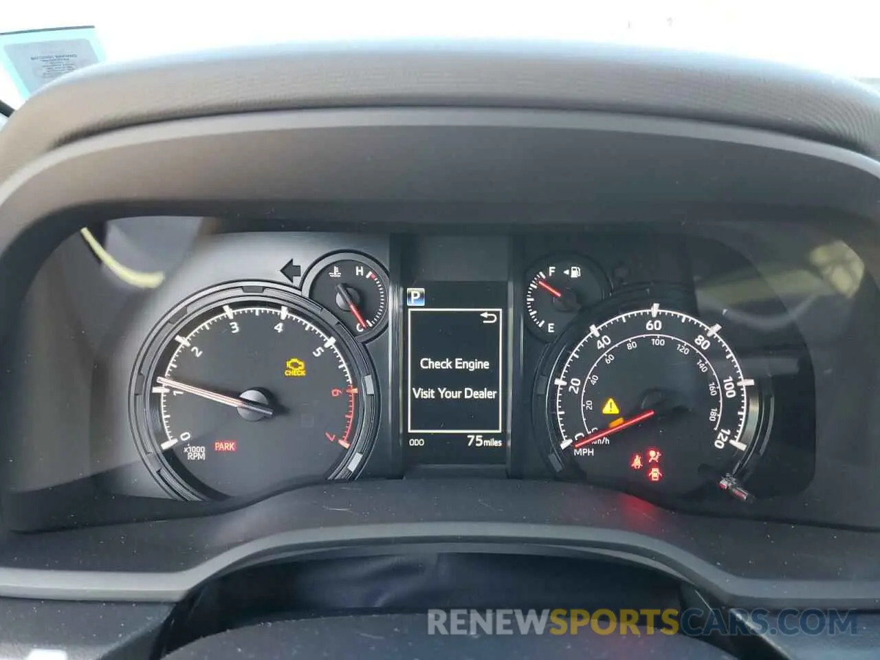 9 Фотография поврежденного автомобиля JTEMU5JR3R6306227 TOYOTA 4RUNNER 2024