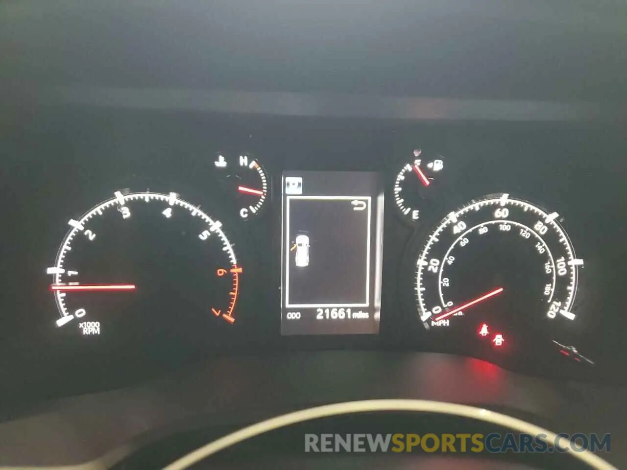 9 Фотография поврежденного автомобиля JTEMU5JR6R6282330 TOYOTA 4RUNNER 2024