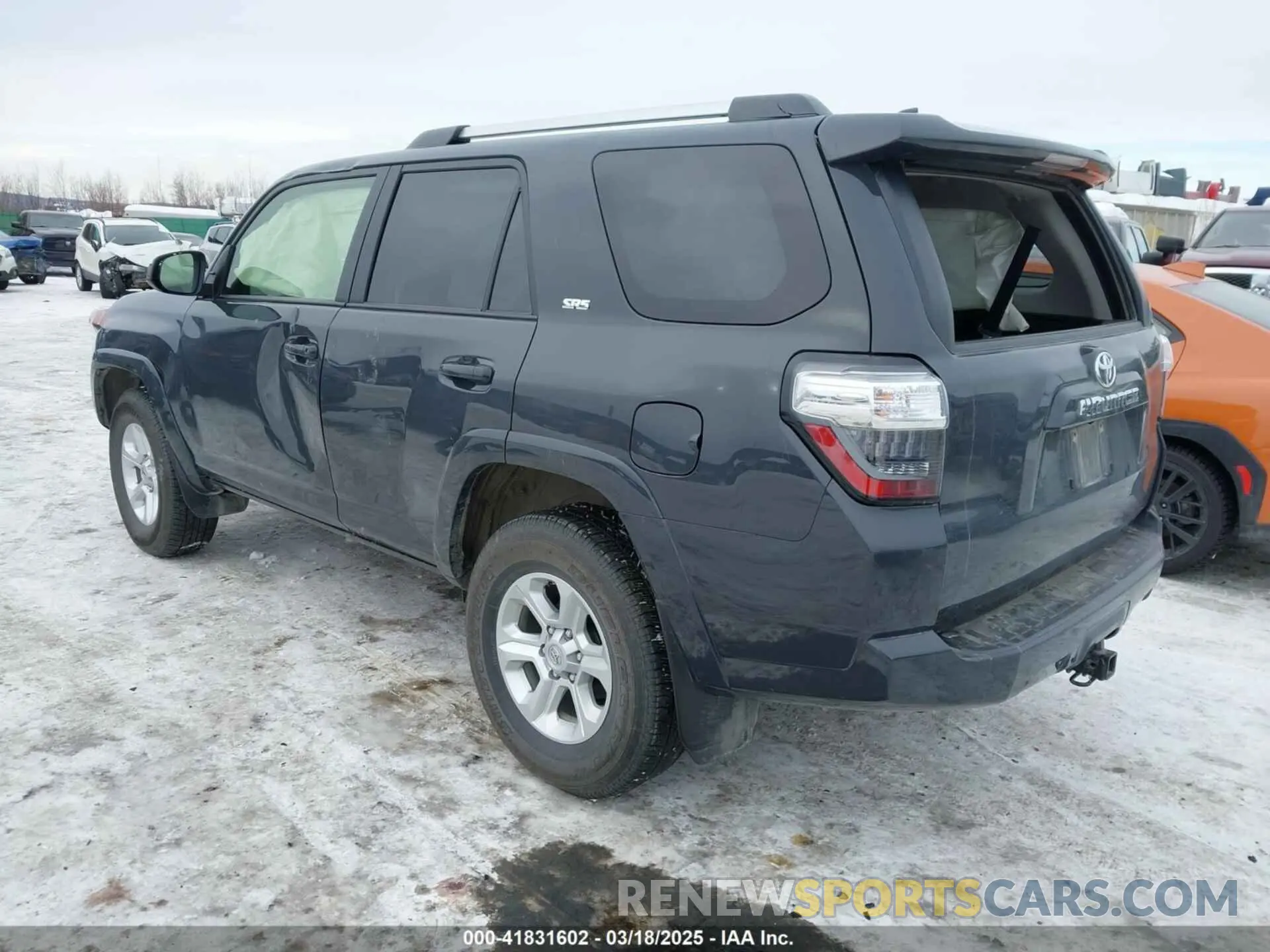 3 Photograph of a damaged car JTEMU5JR9R6266395 TOYOTA 4RUNNER 2024