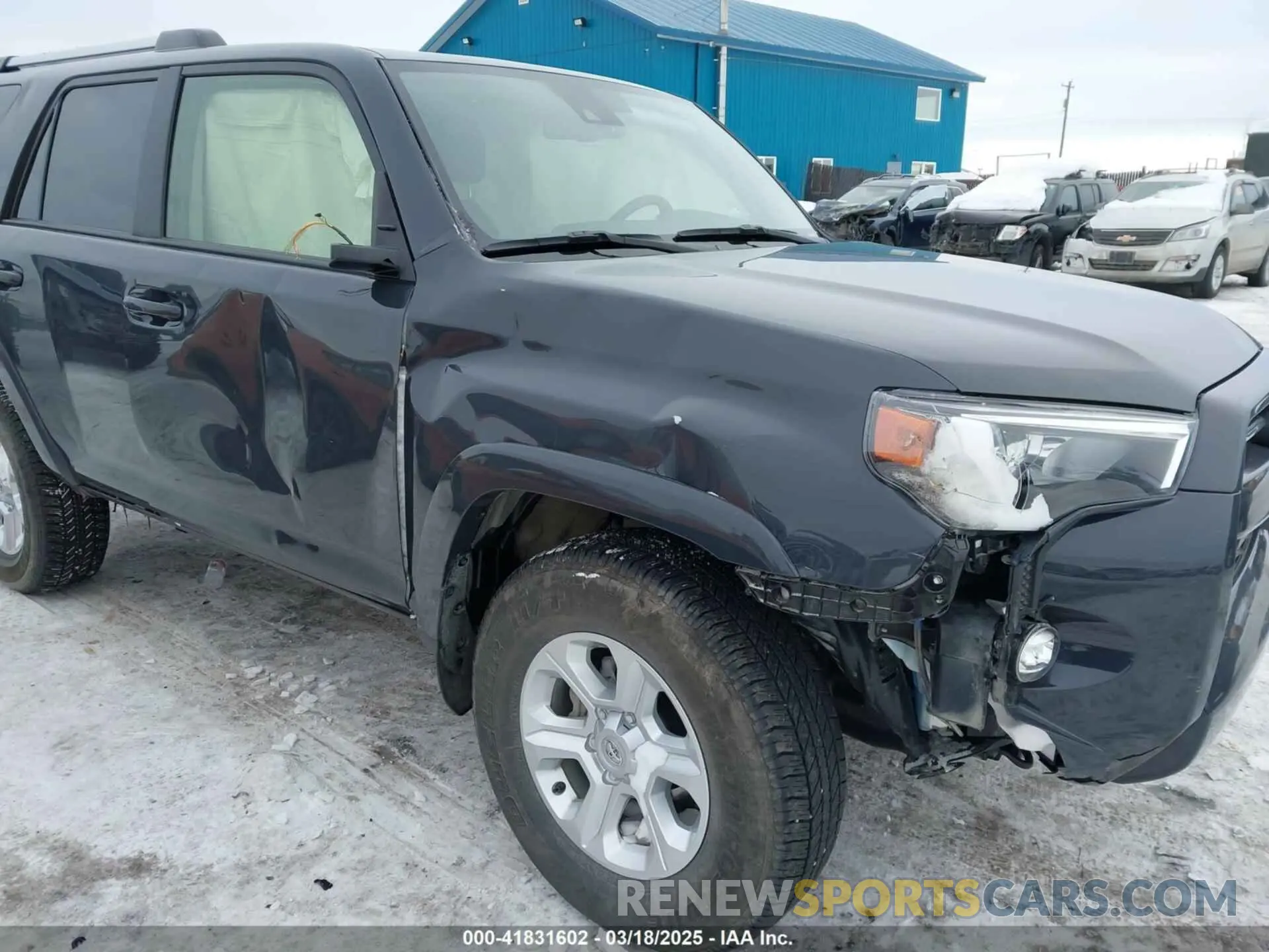 6 Photograph of a damaged car JTEMU5JR9R6266395 TOYOTA 4RUNNER 2024