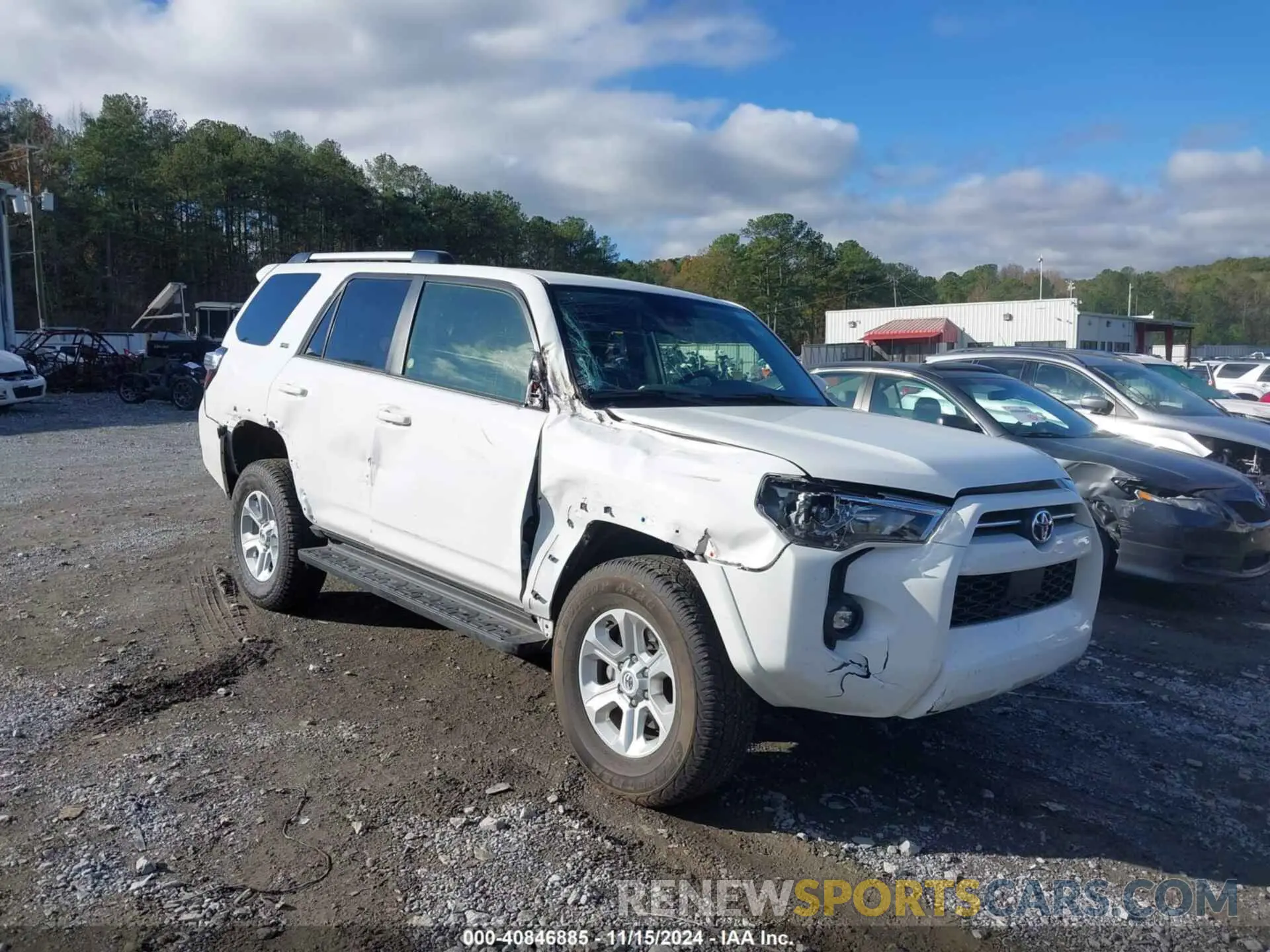 13 Photograph of a damaged car JTENU5JR0R6247030 TOYOTA 4RUNNER 2024