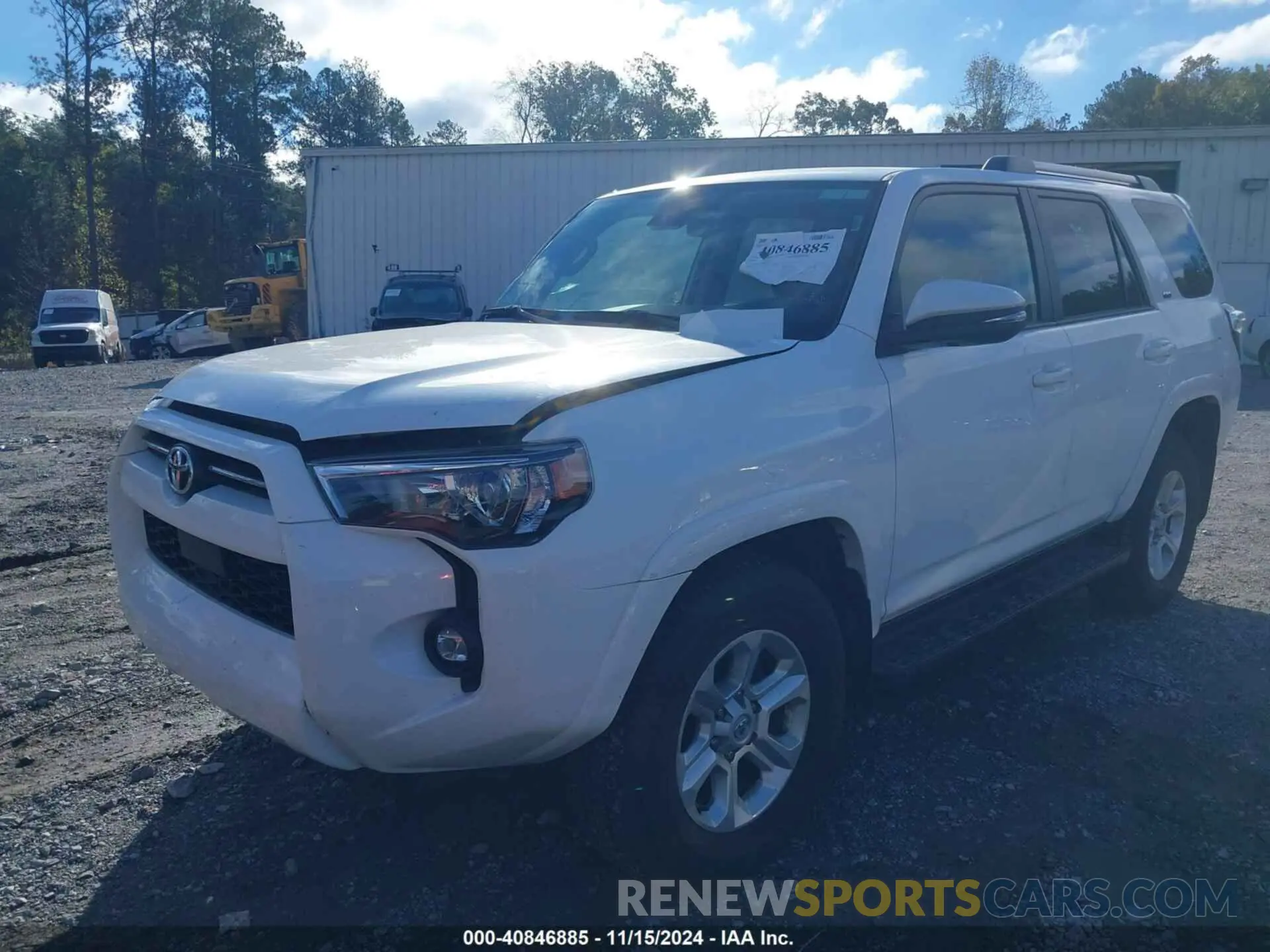 2 Photograph of a damaged car JTENU5JR0R6247030 TOYOTA 4RUNNER 2024