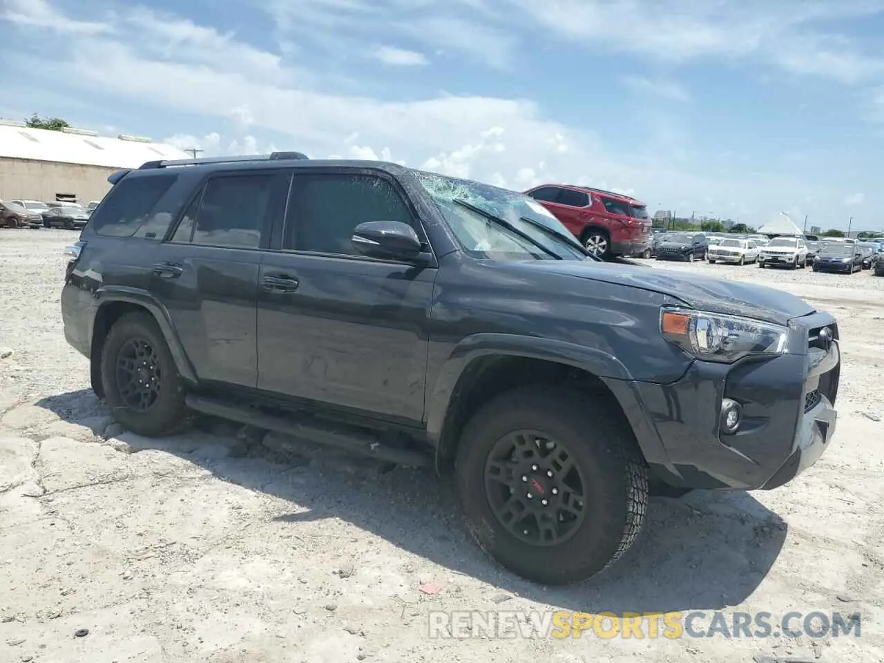 4 Photograph of a damaged car JTENU5JR2R6224669 TOYOTA 4RUNNER 2024