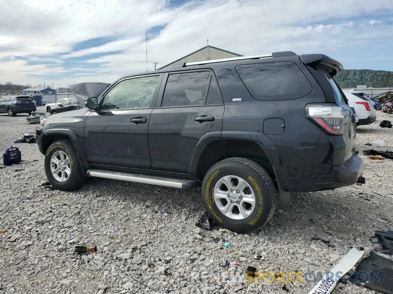 2 Фотография поврежденного автомобиля JTENU5JR4R6228061 TOYOTA 4RUNNER 2024