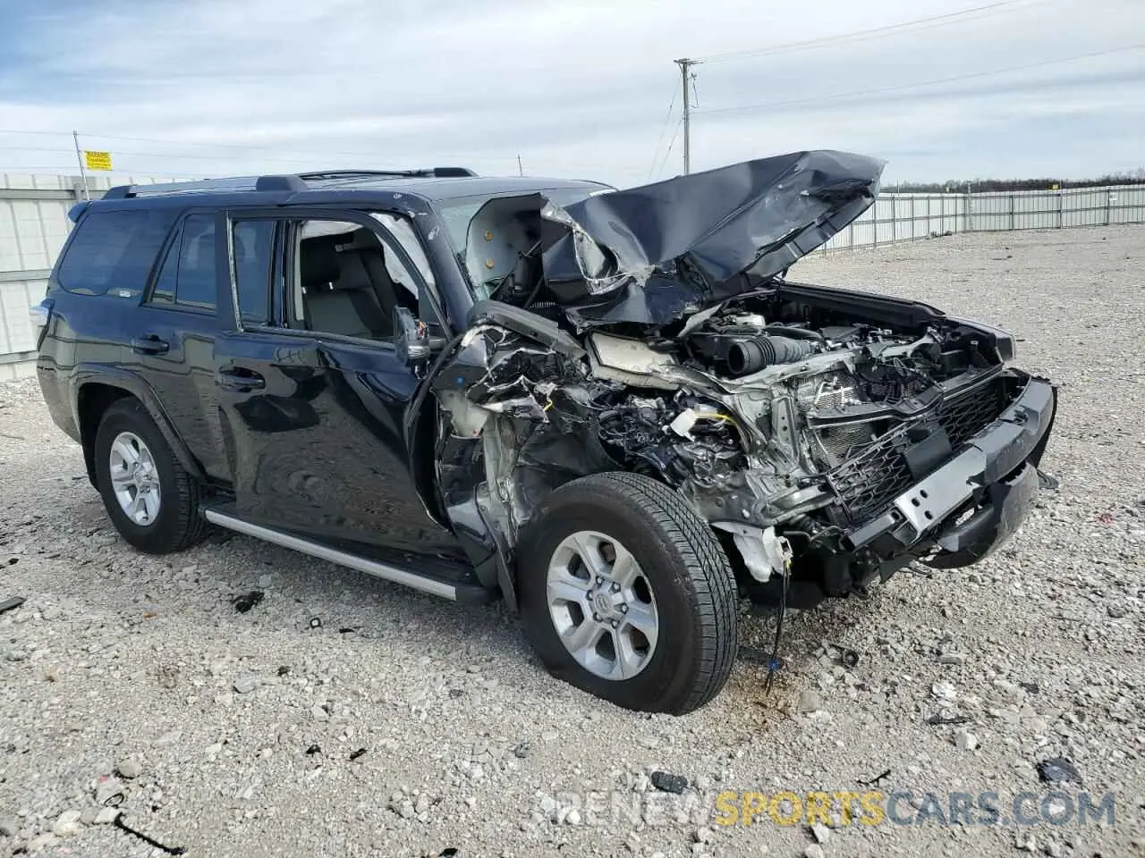 4 Фотография поврежденного автомобиля JTENU5JR4R6228061 TOYOTA 4RUNNER 2024
