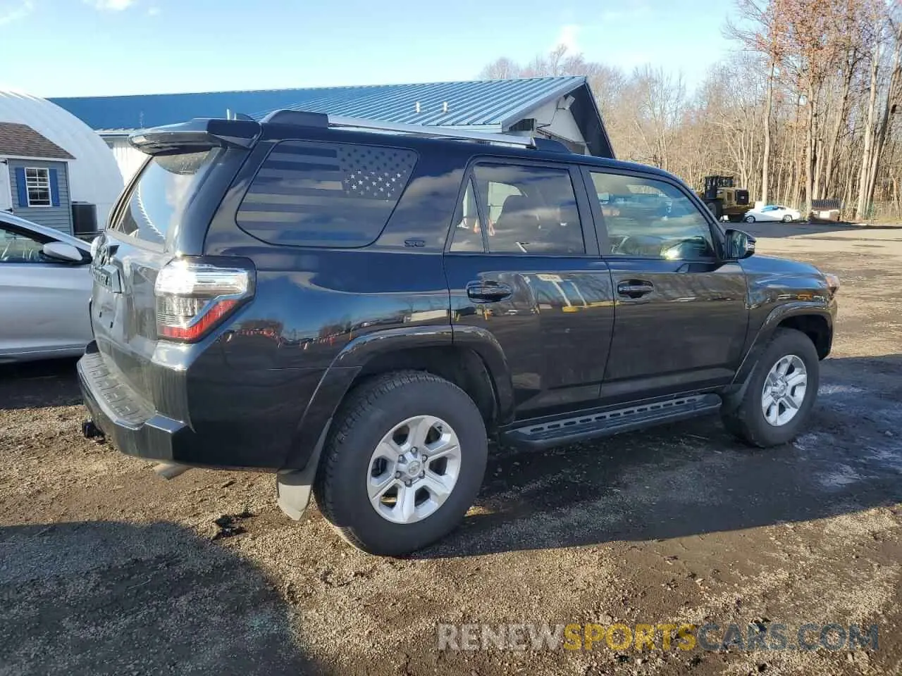 3 Photograph of a damaged car JTENU5JR4R6237648 TOYOTA 4RUNNER 2024
